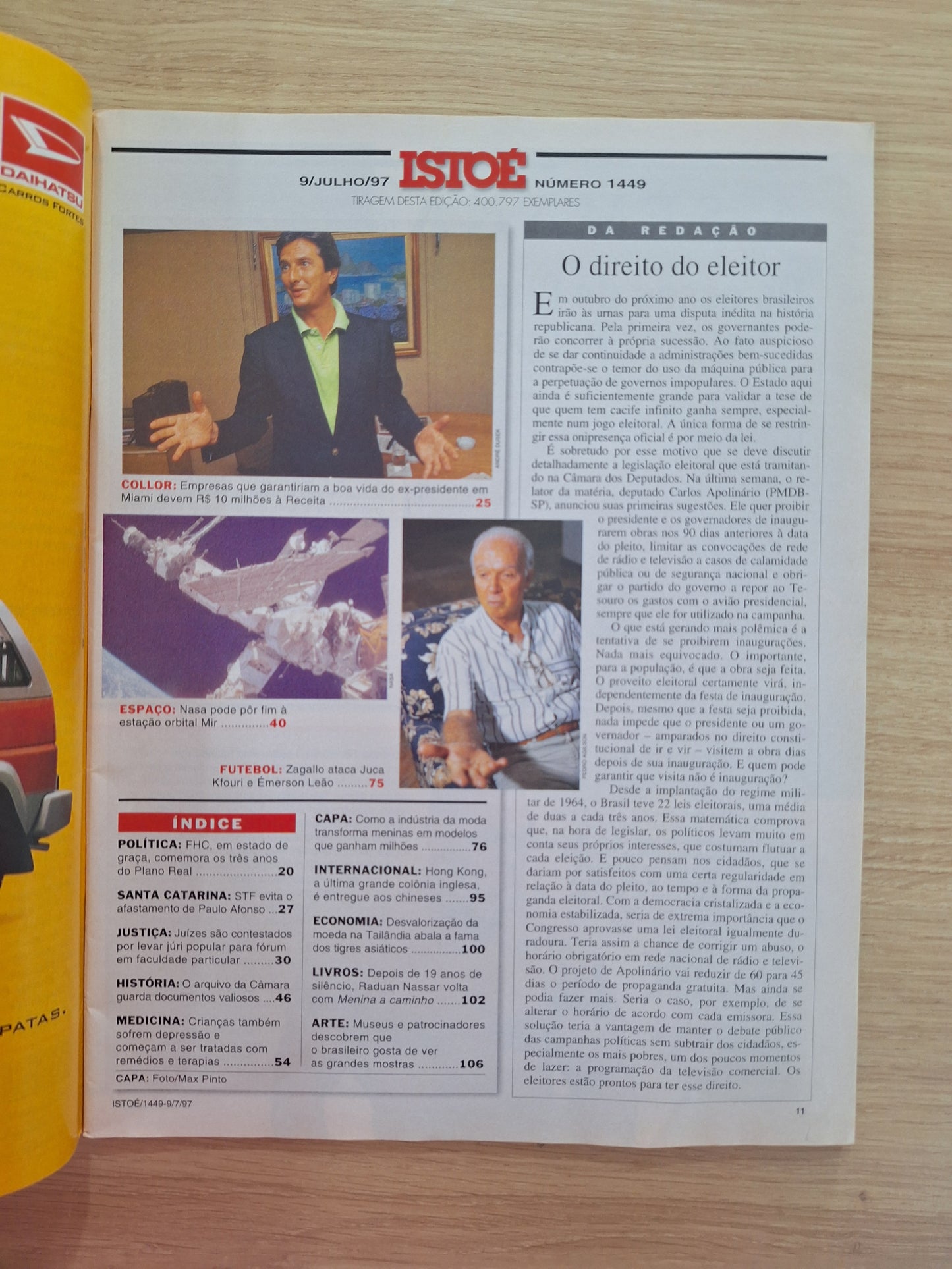 Revista Istoé 1449 (1997)
