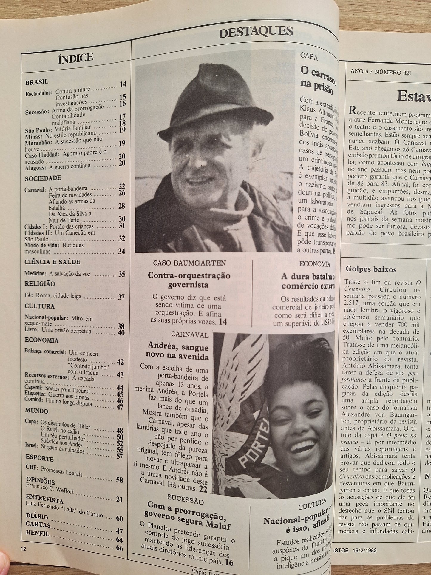 Revista Istoé 321 (1983)