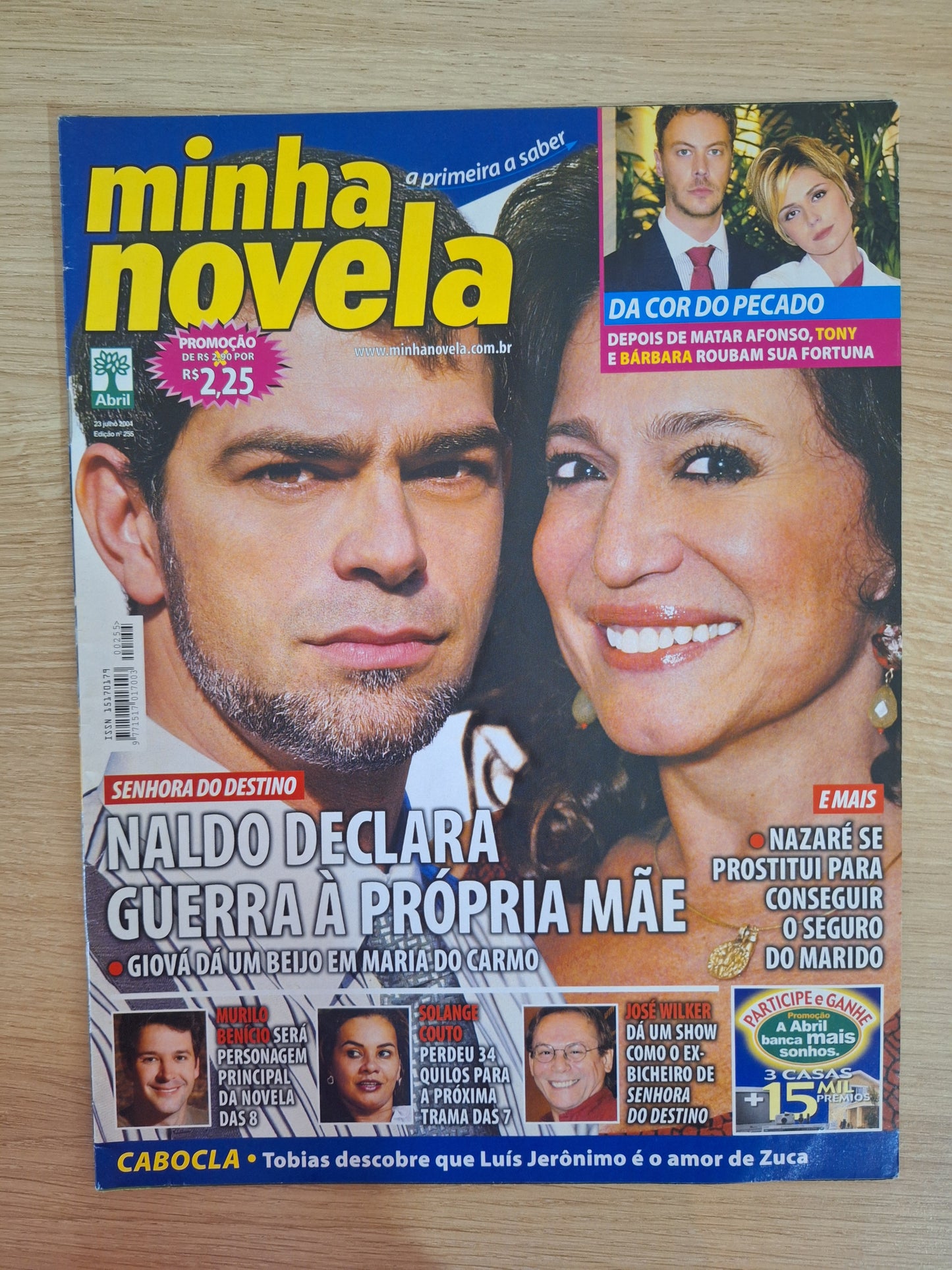 Revista Minha Novela 255 (2004)