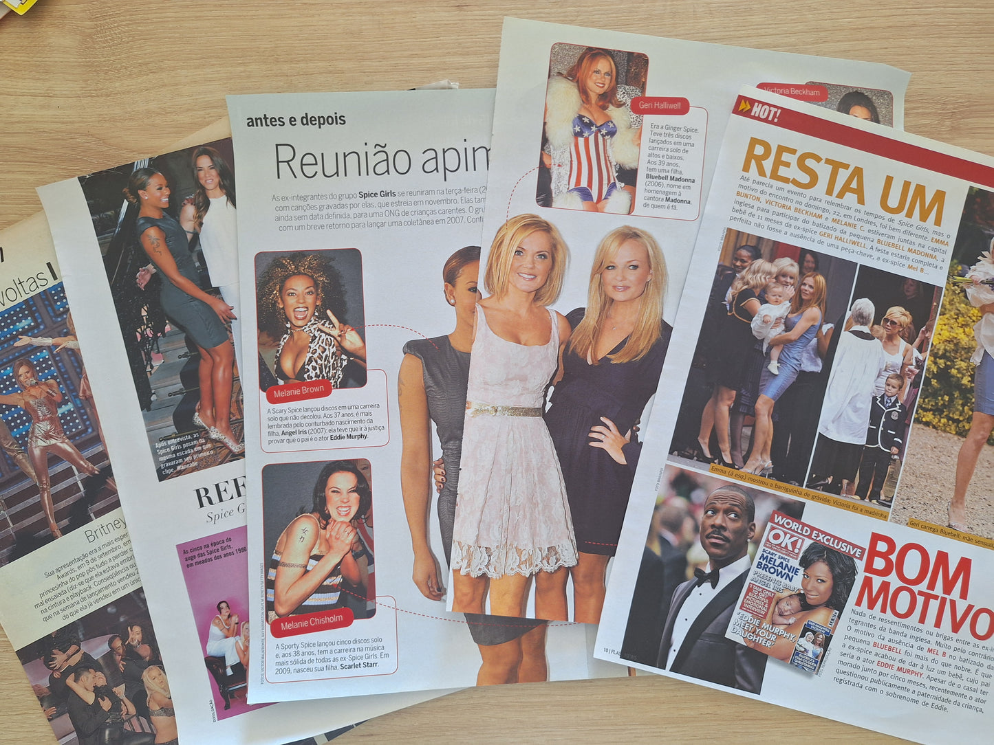 Spice Girls - Material de revista