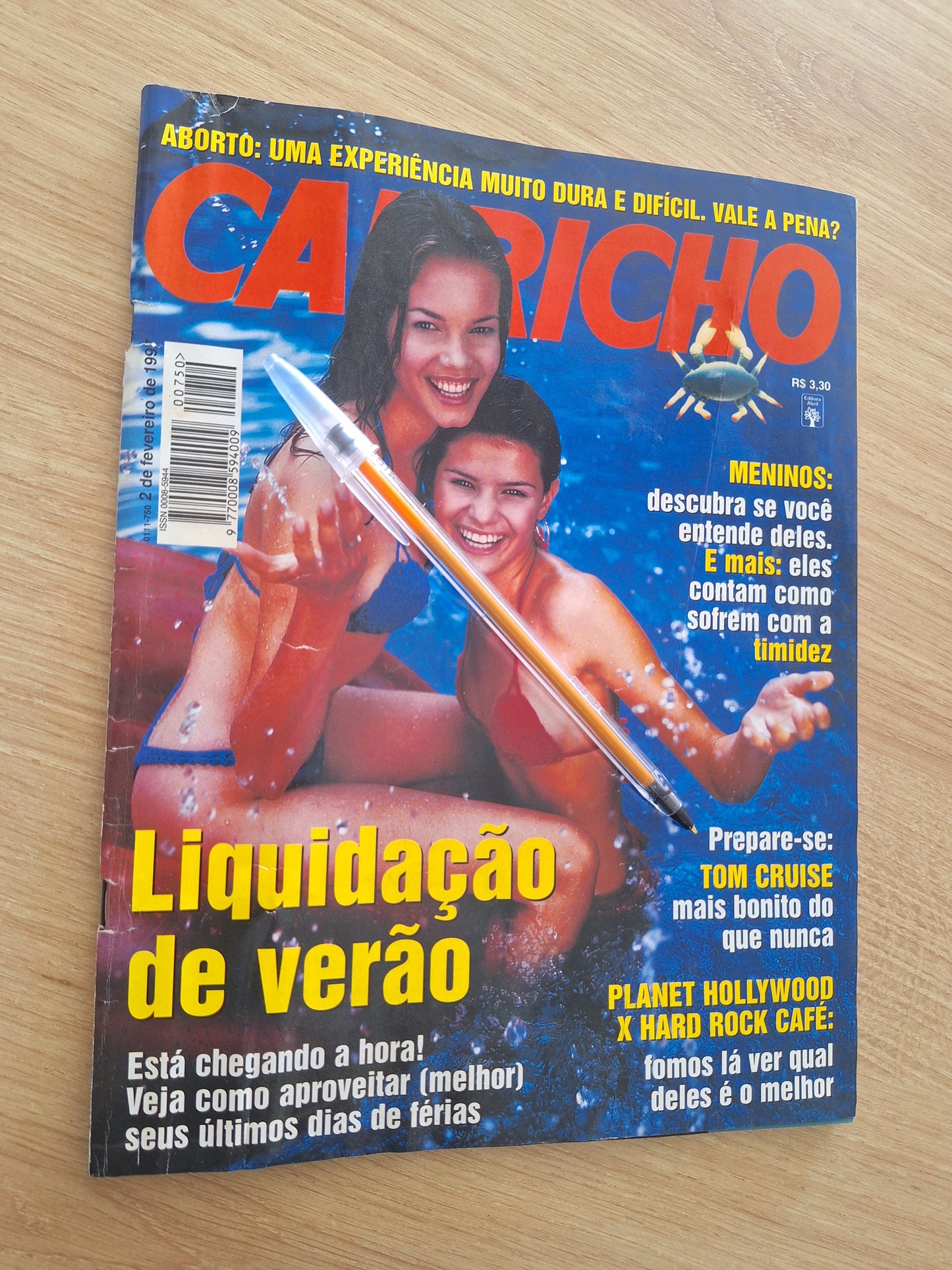 Revista Capricho 750 (1997)
