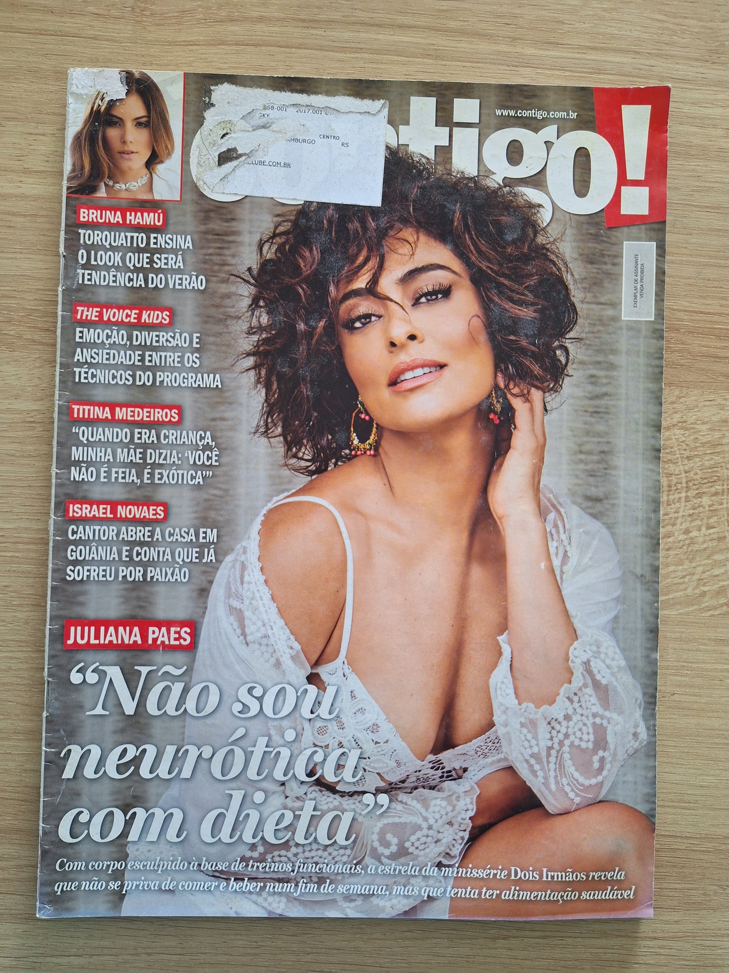 Revista Contigo Juliana Paes