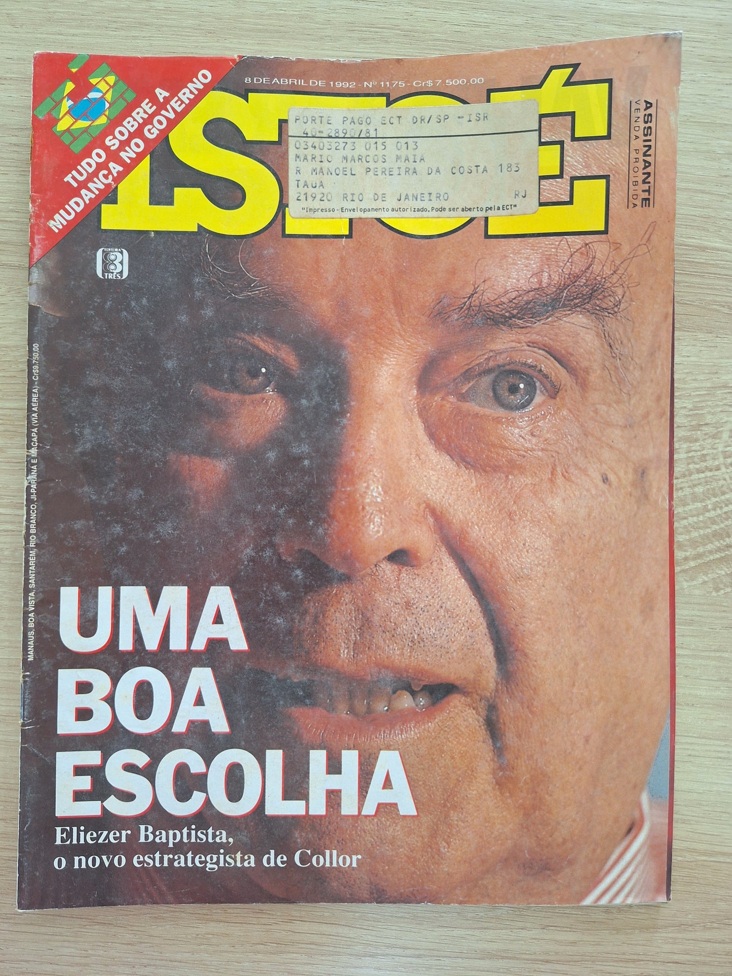 Revista Istoé 1175 (1992)