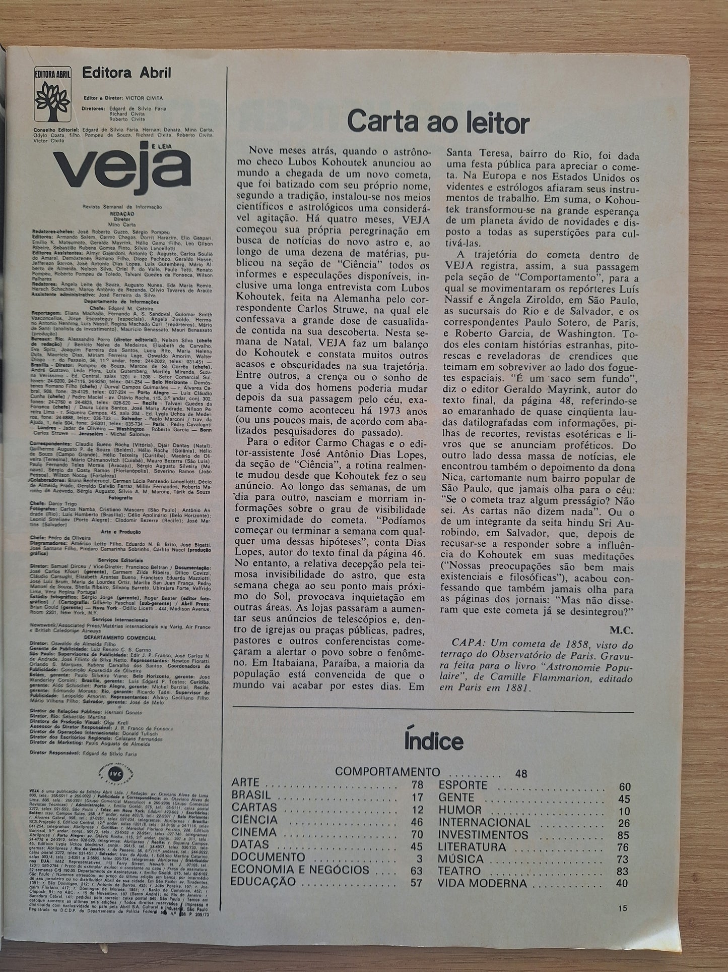 Revista Veja 277 (1973)