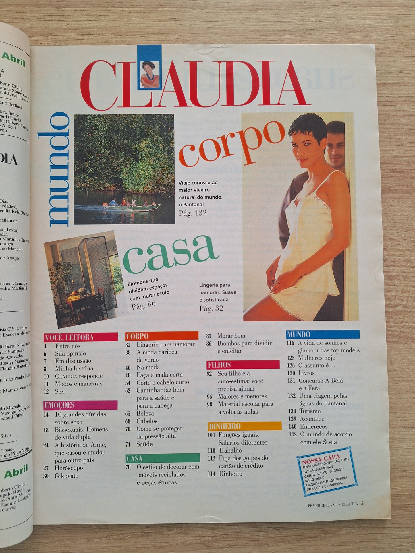 Revista Claudia Nº 389 (1994)