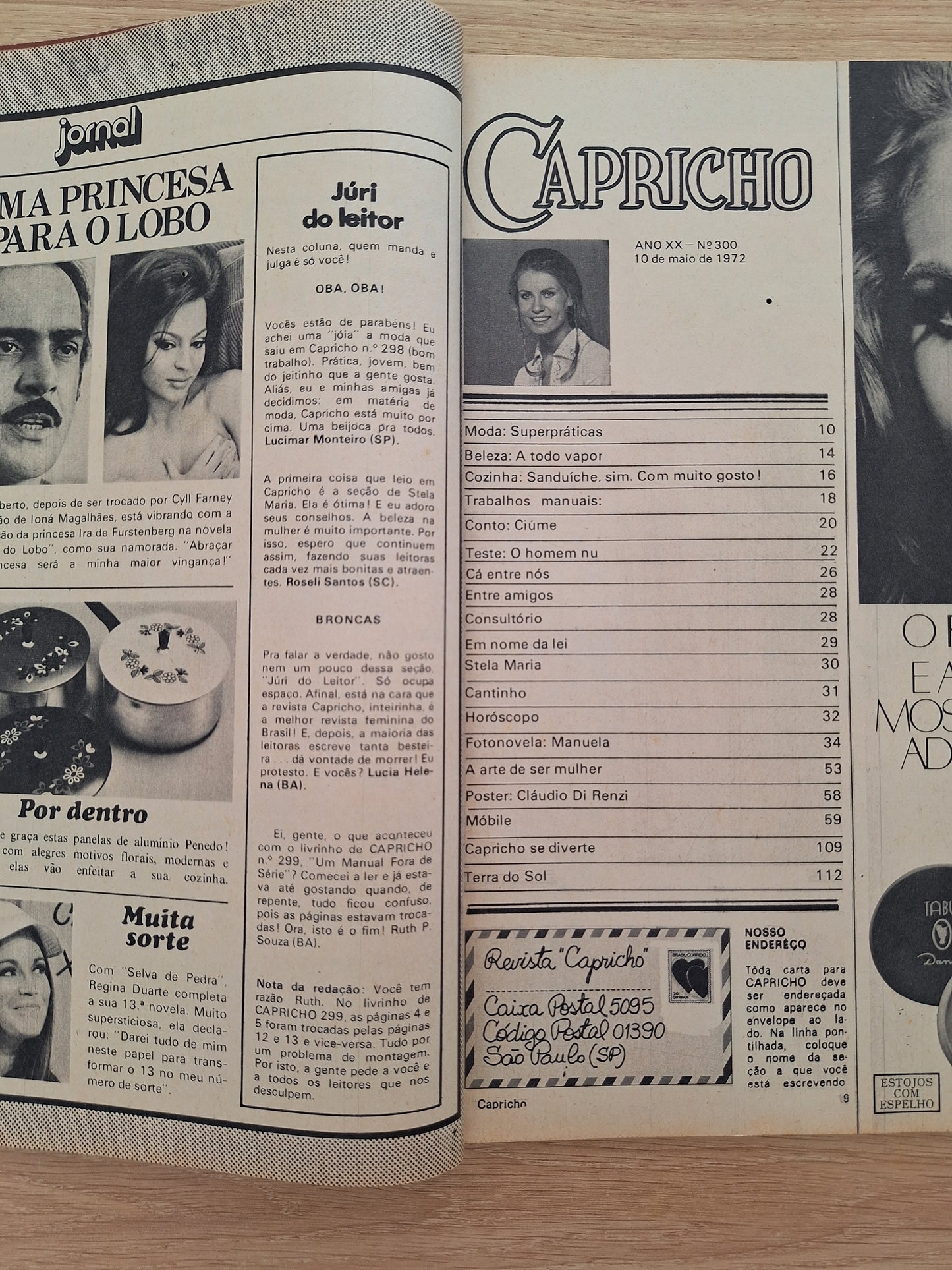 Revista Capricho 300 (1972)