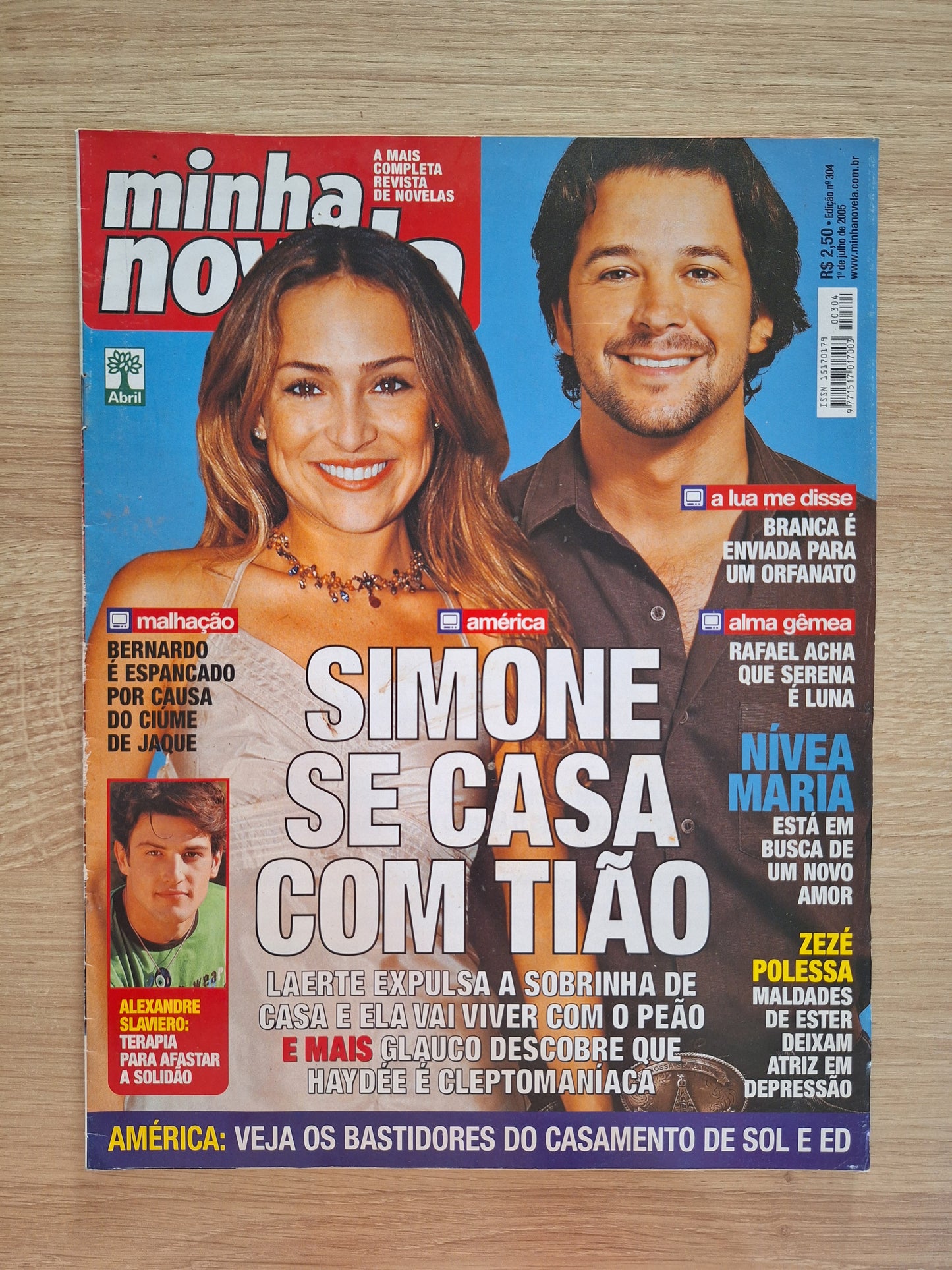 Revista Minha Novela 304 (2005)