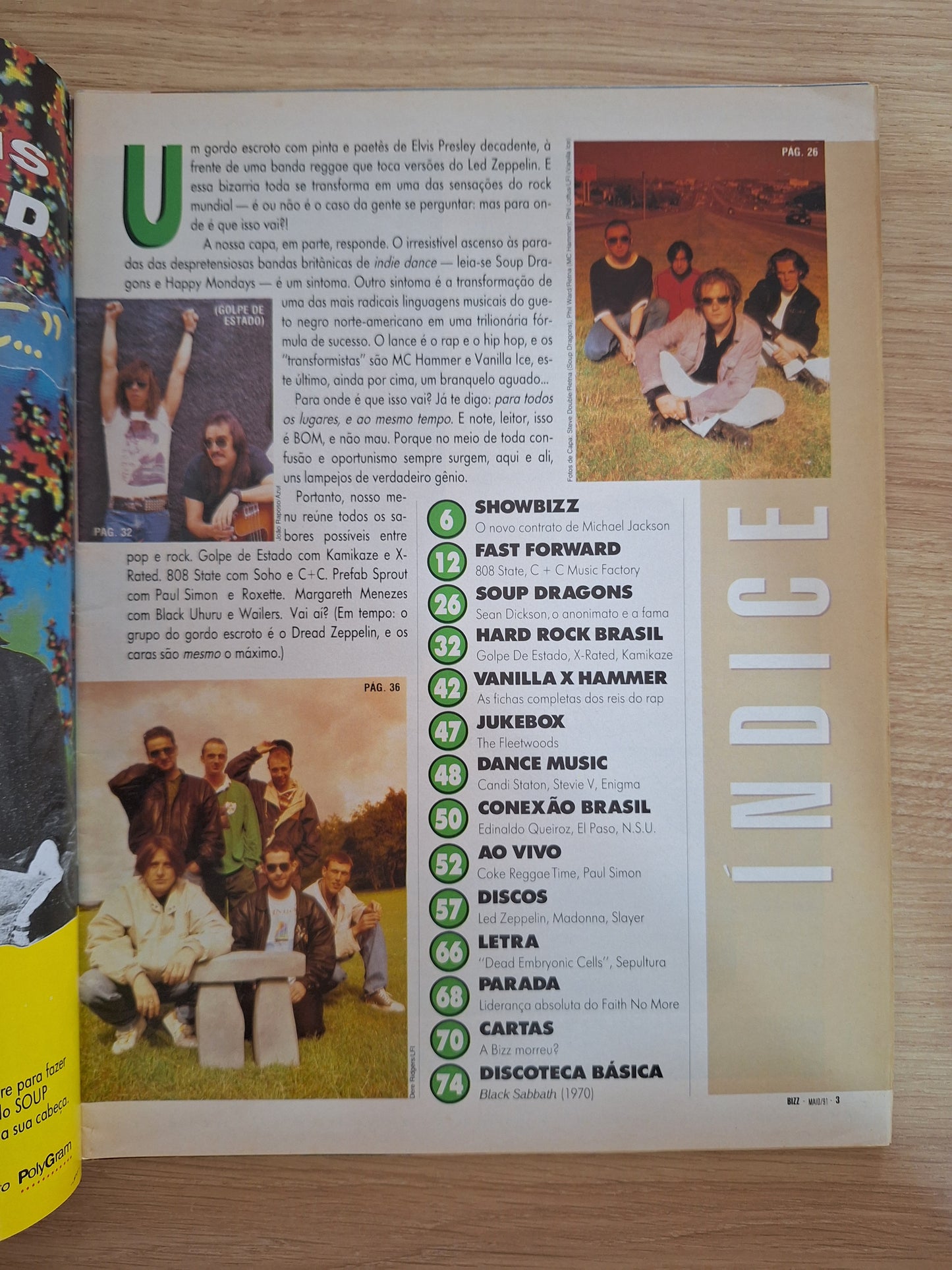 Revista Bizz 70 (1991)