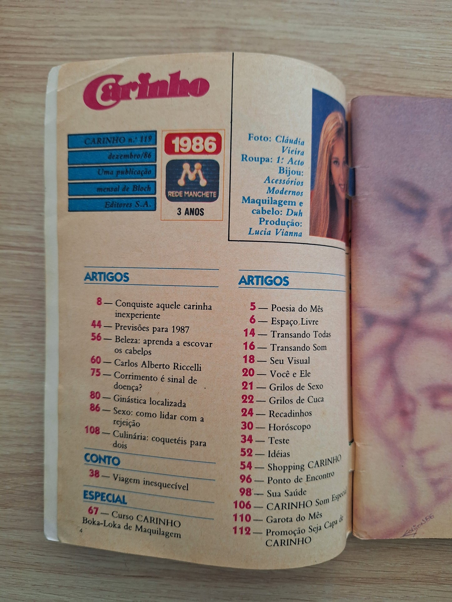 Revista Carinho 119 (1986)
