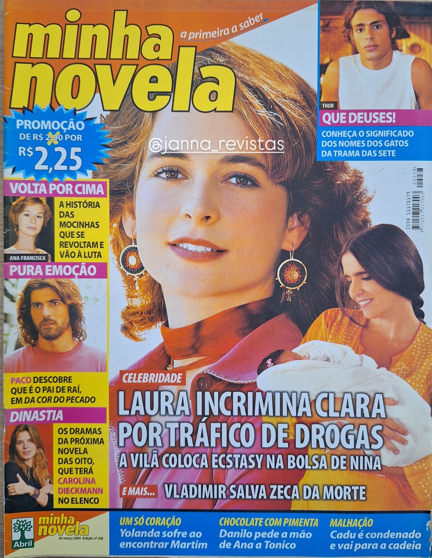 Revista Minha Novela 238 (2004)