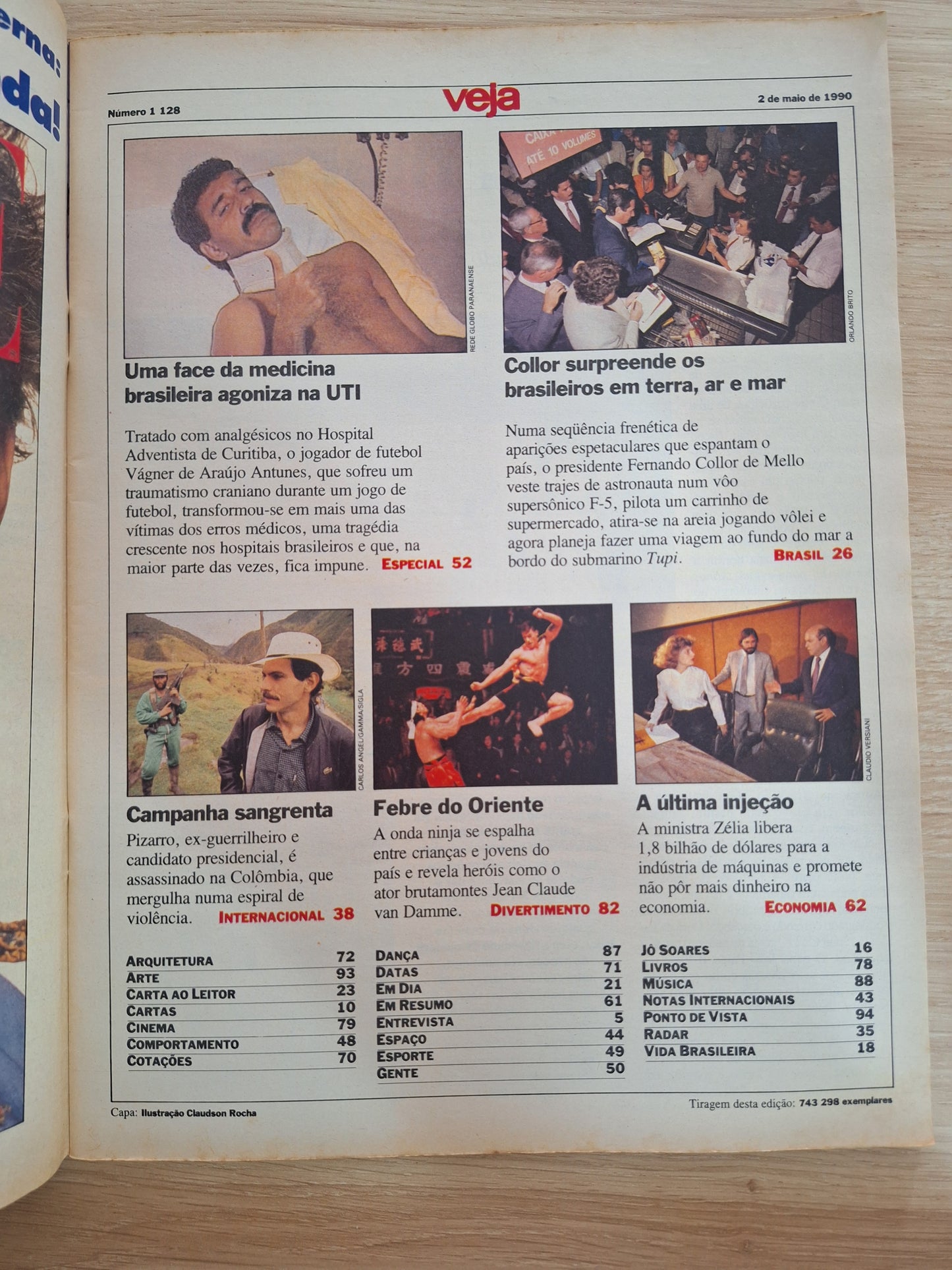 Revista Veja 1128 (1990)