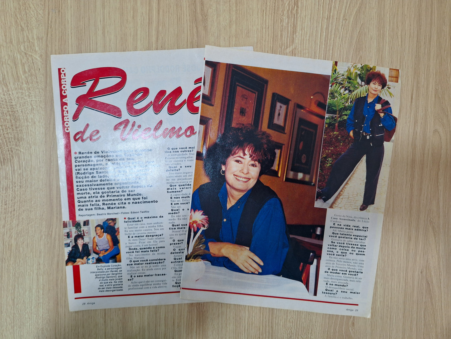 Renée de Vielmond - Material avuslo