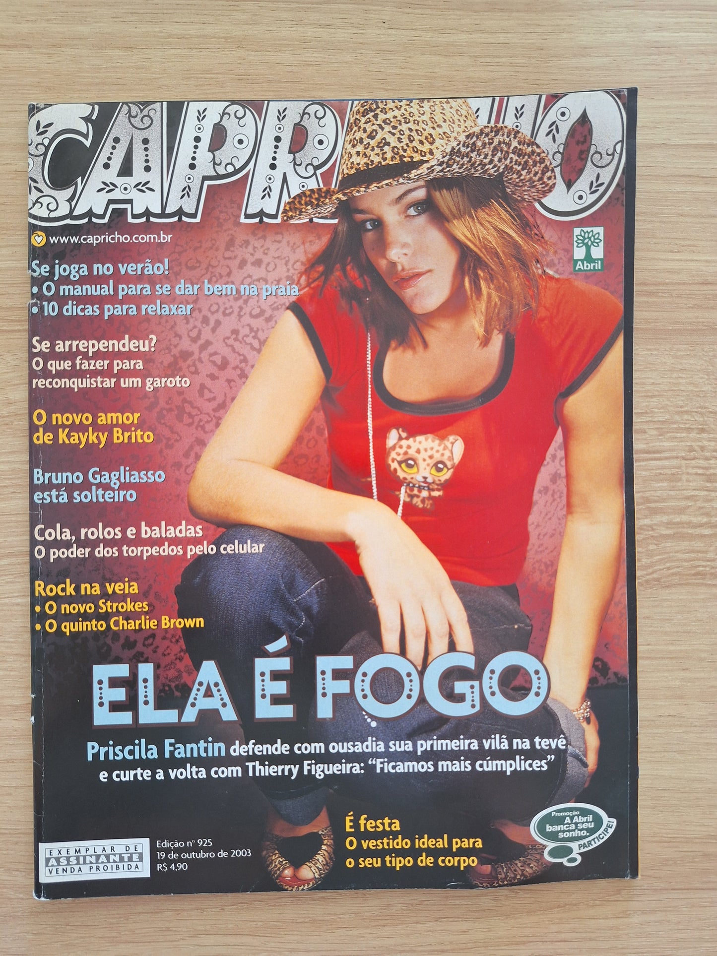 Revista Capricho 925 (2003)