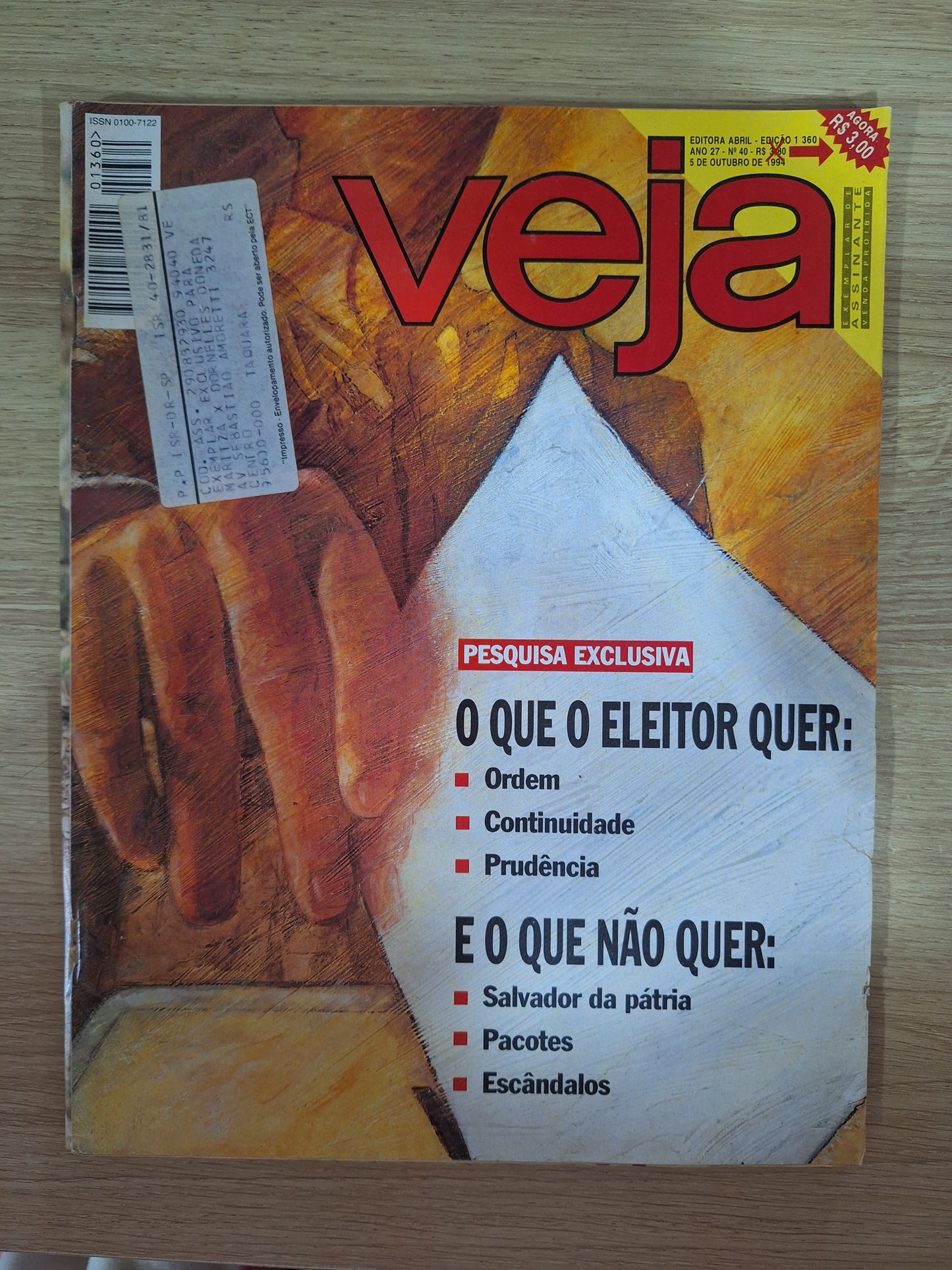 Revista Veja 1360 (1994)