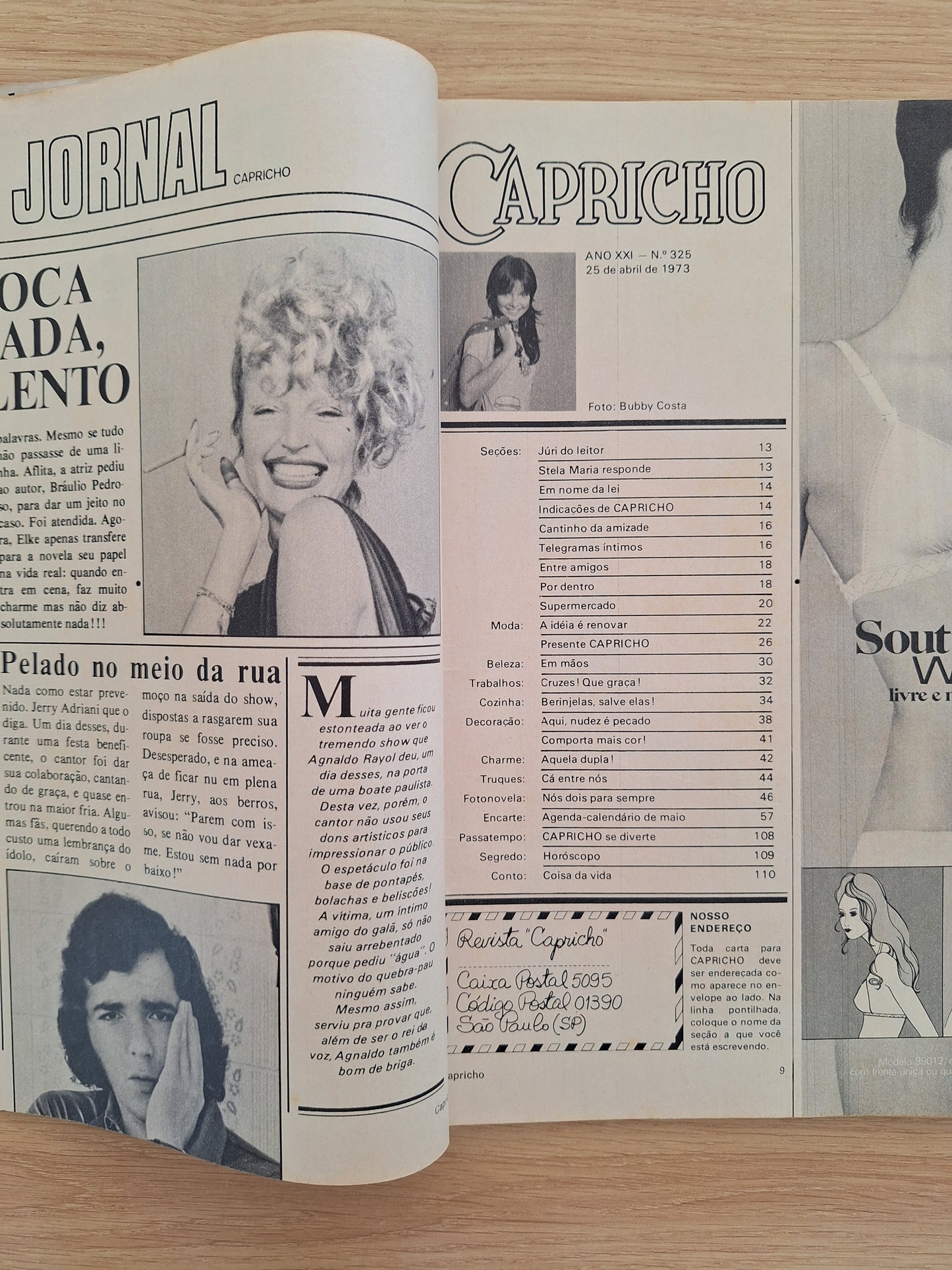 Revista Capricho 325 (1973)