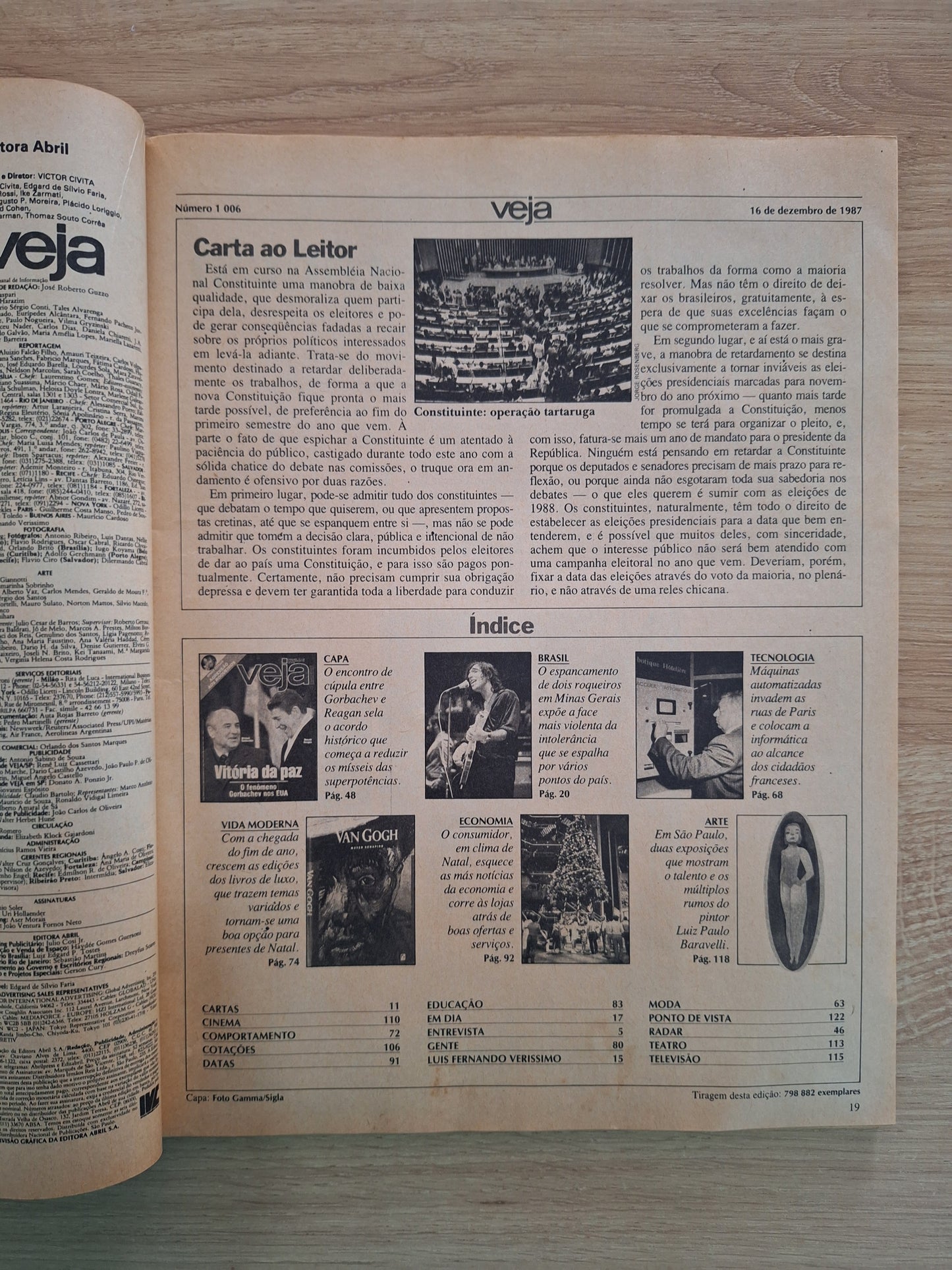 Revista Veja 1006 (1987)
