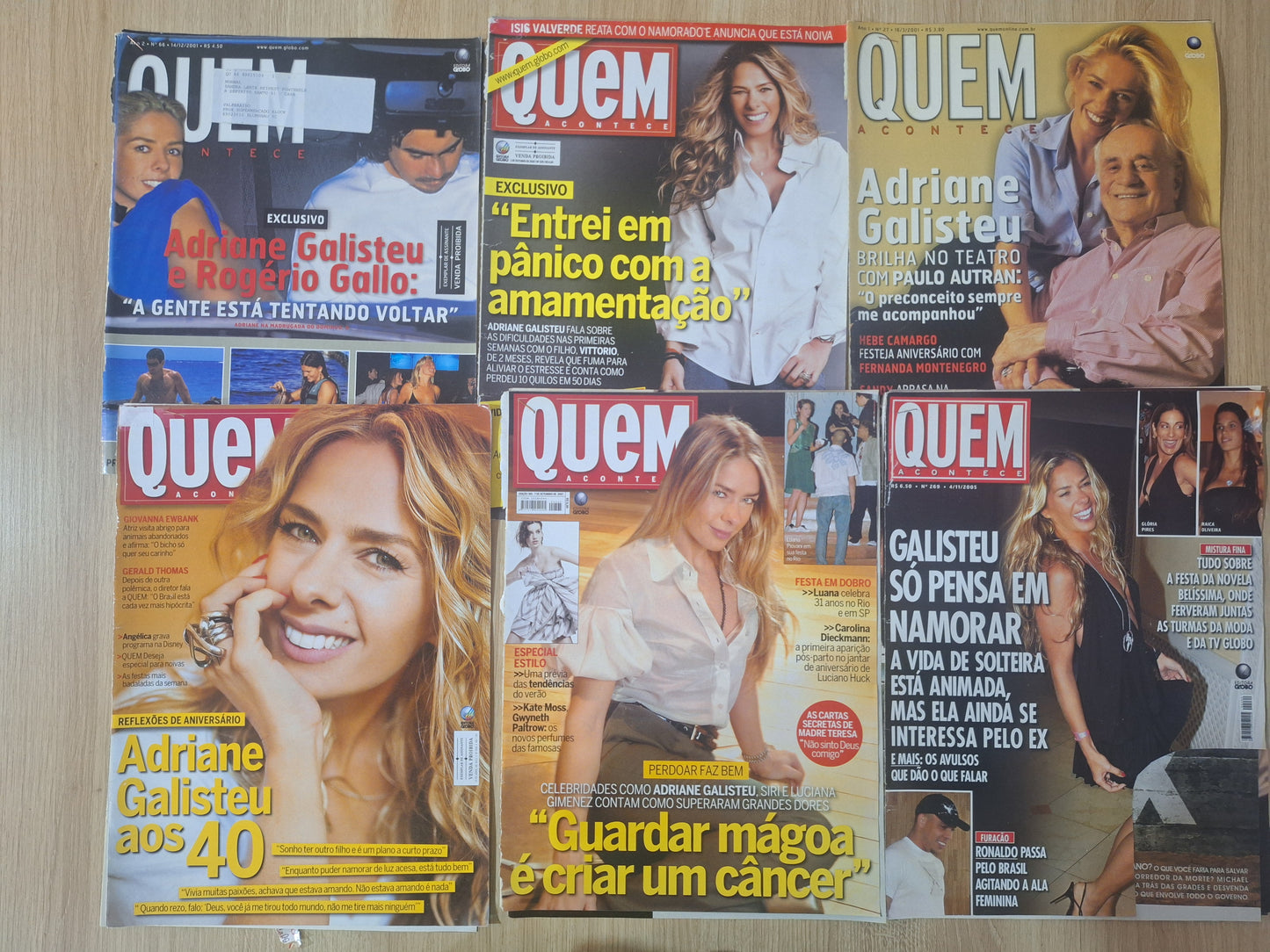 Adriane Galisteu - Material Avulos Quem Acontece
