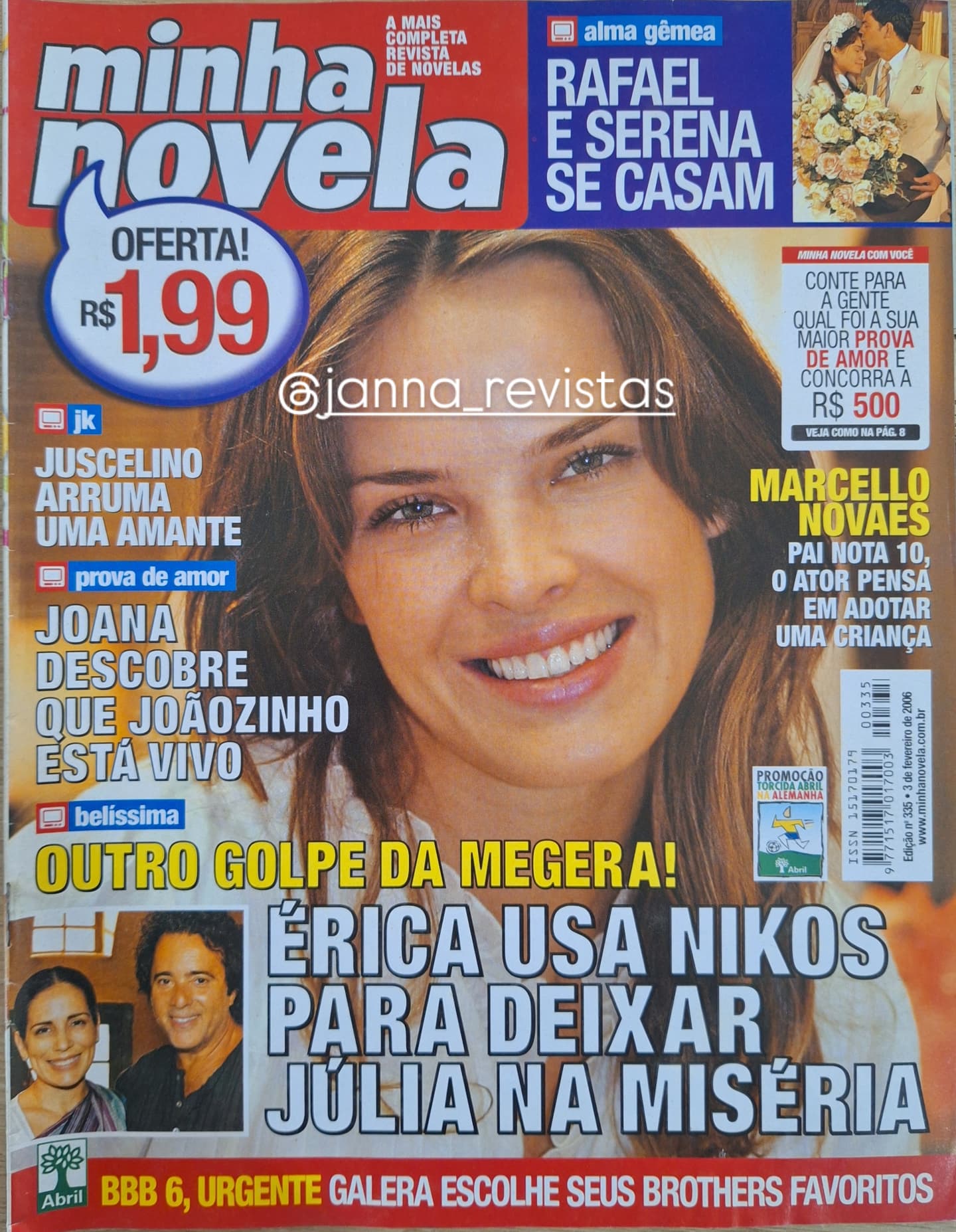 Revista Minha Novela 335 (2006)