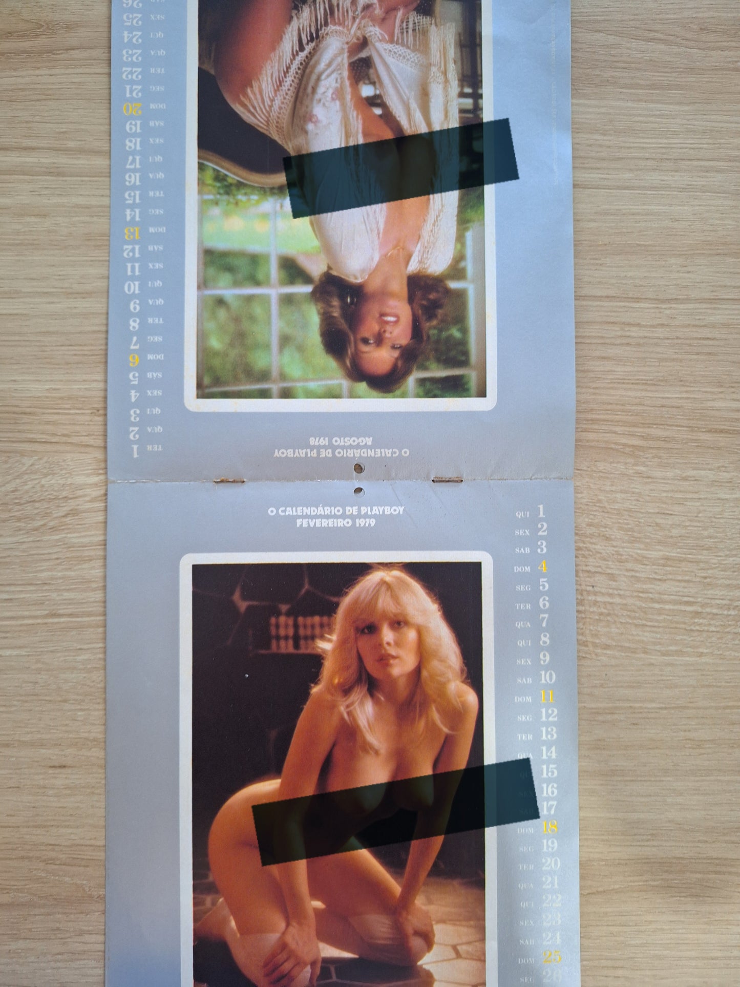 Calendário Playboy 1979