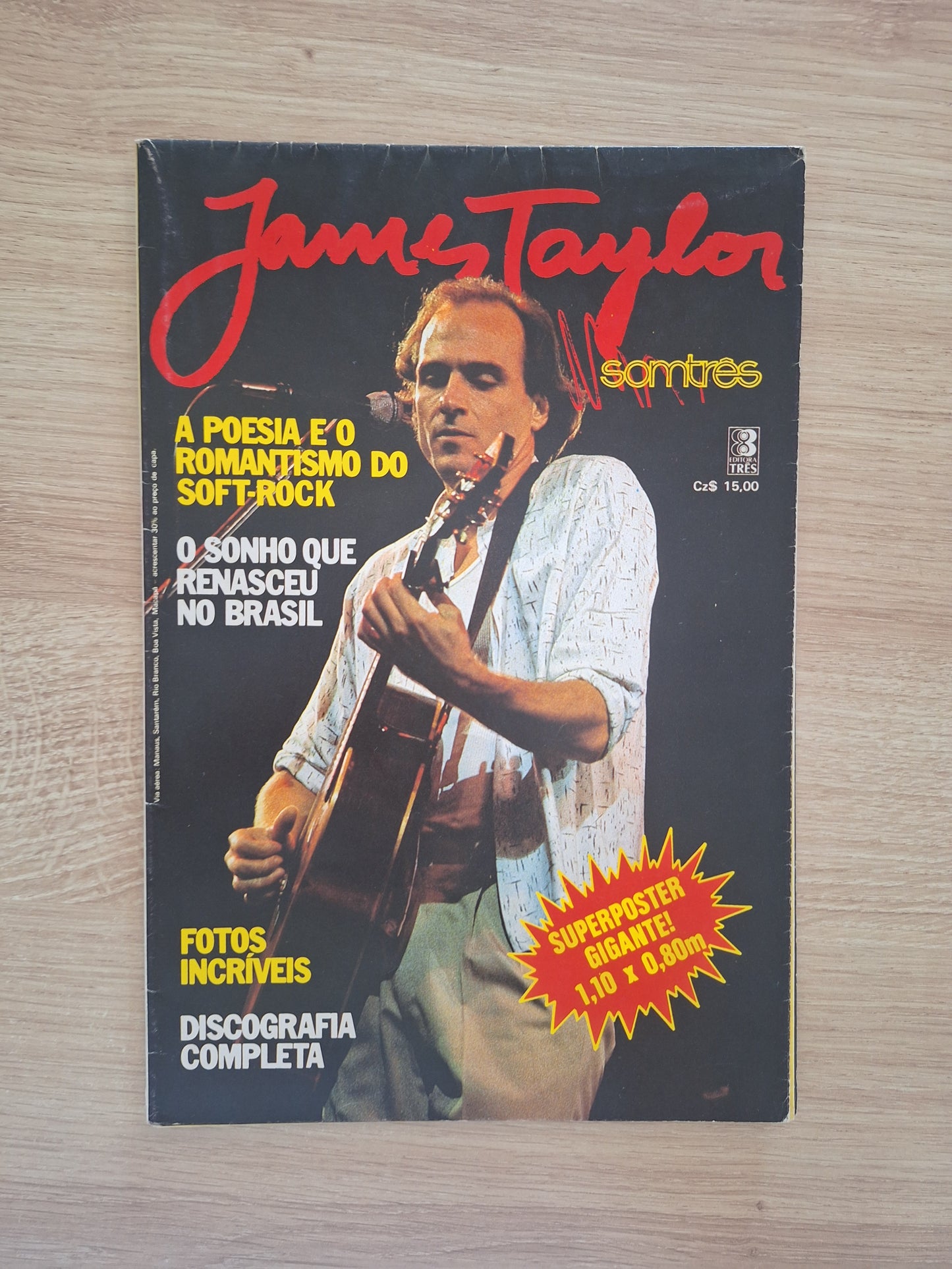 Revista Pôster James Taylor