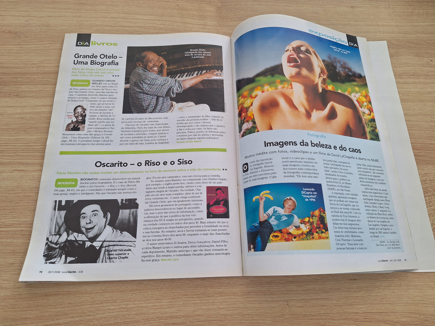 Revista Istoé Gente 438 (2008)