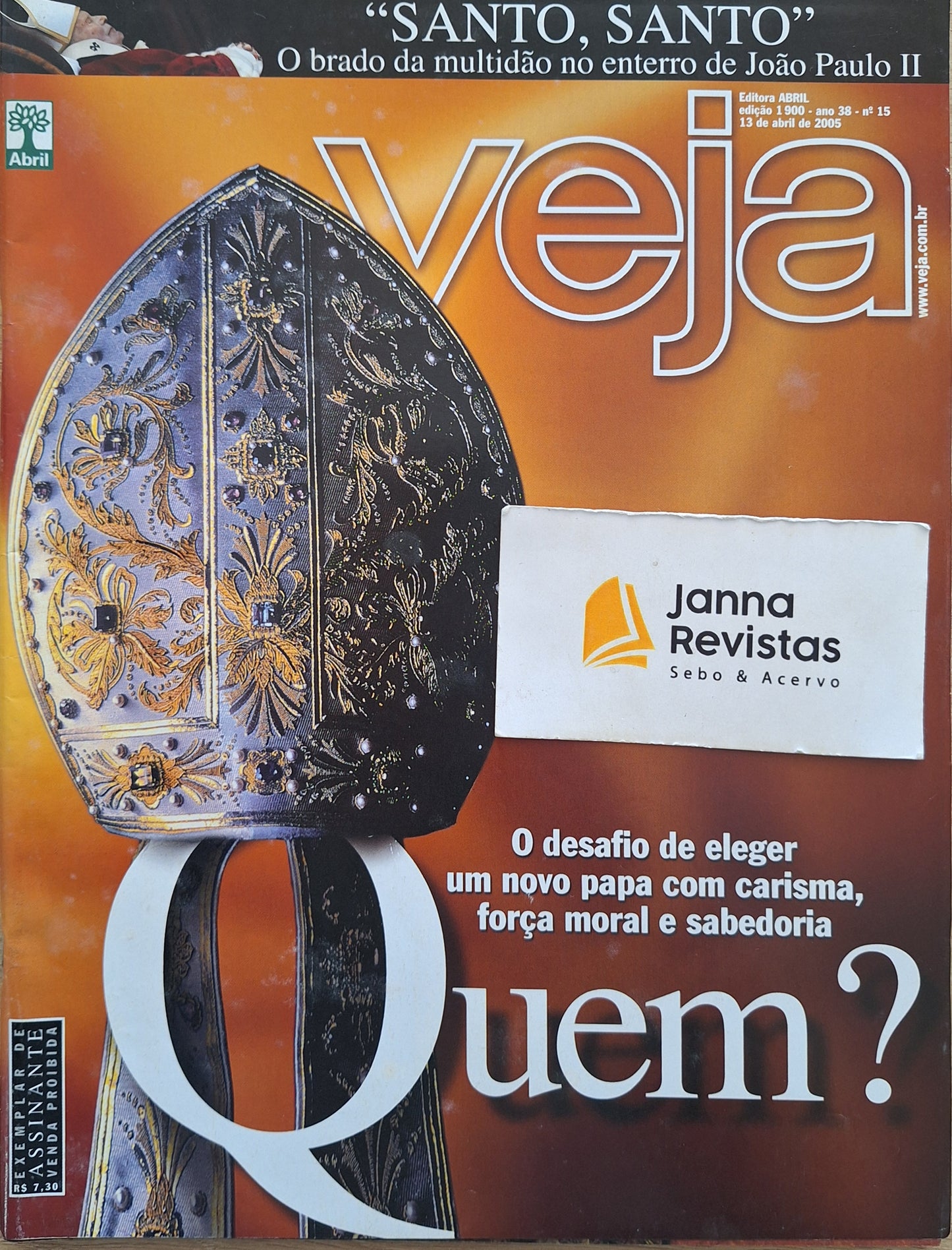 Revista Veja 1900 (2005)