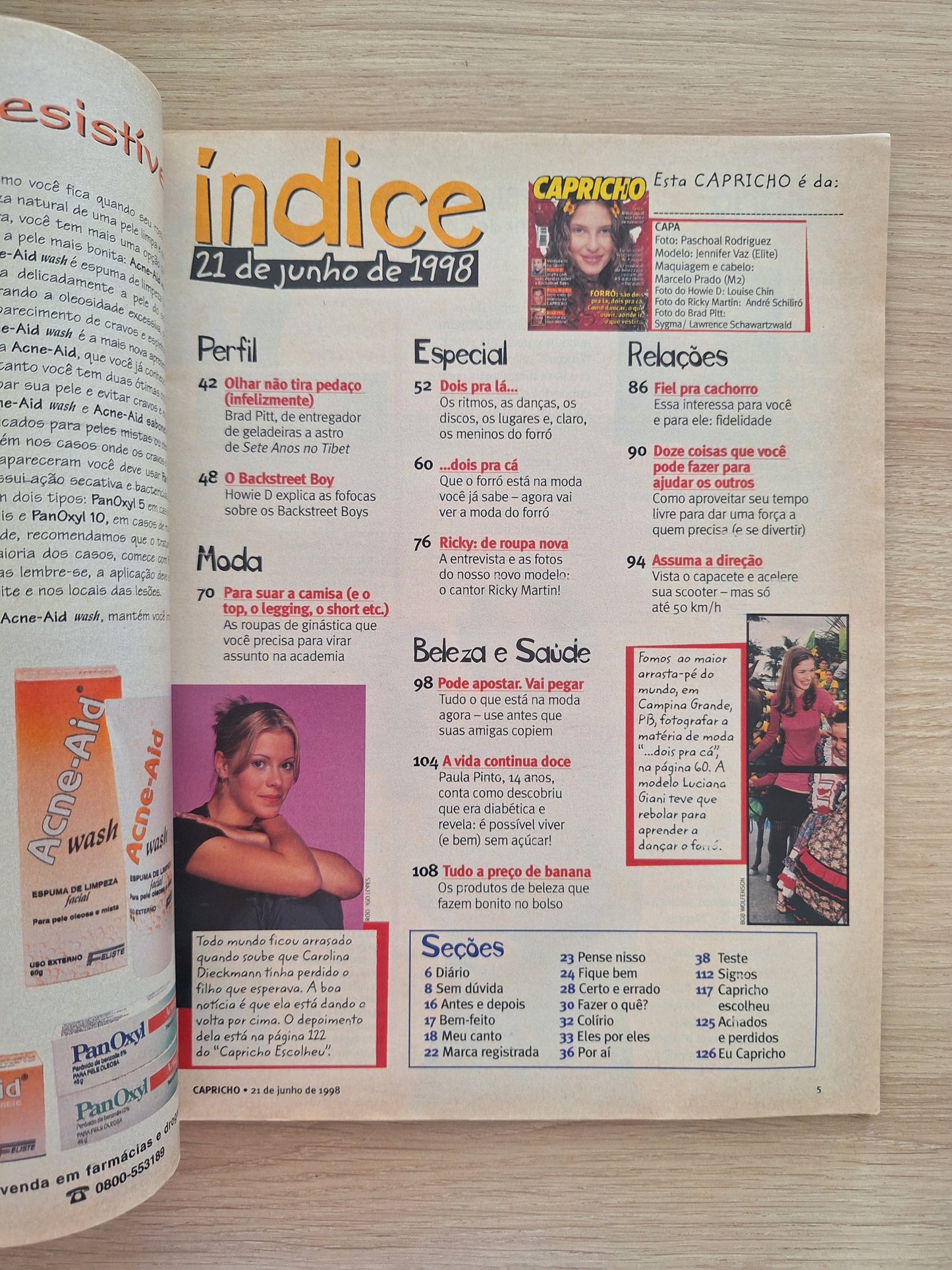 Revista Capricho 786 (1998)