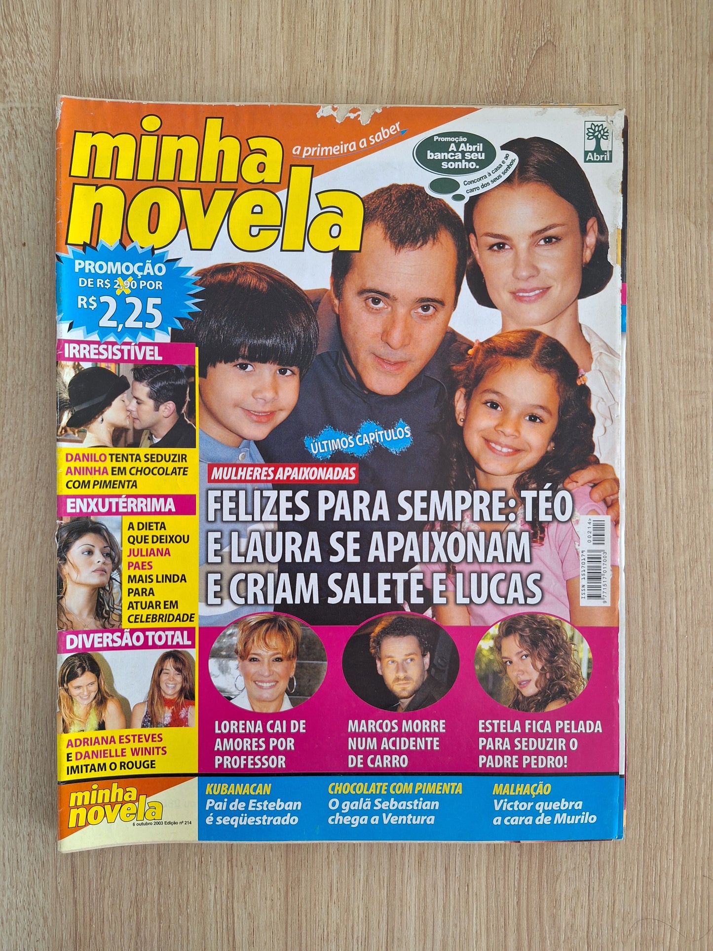 Revista Minha Novela 214 (2003)
