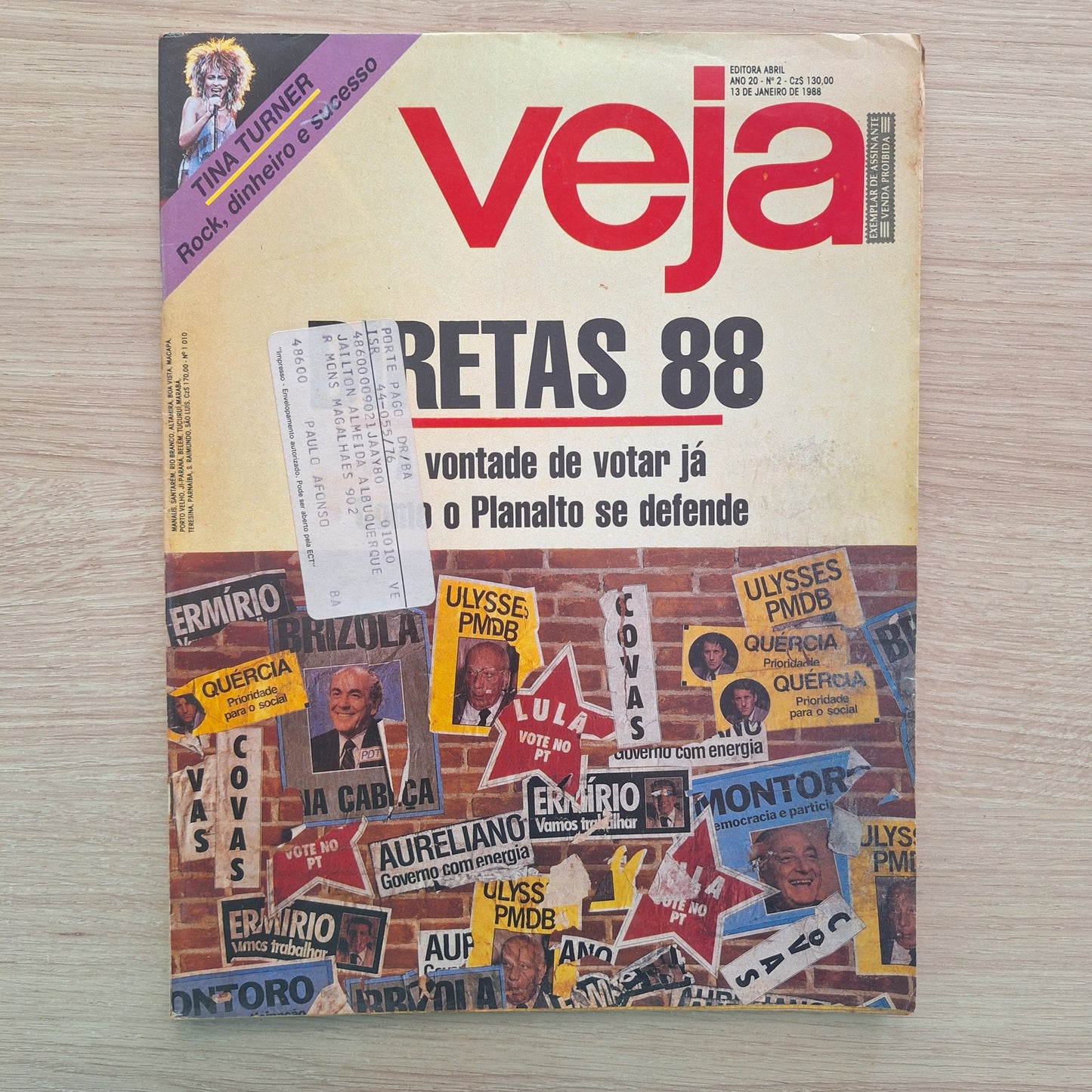 Revista Veja 1010 (1988)