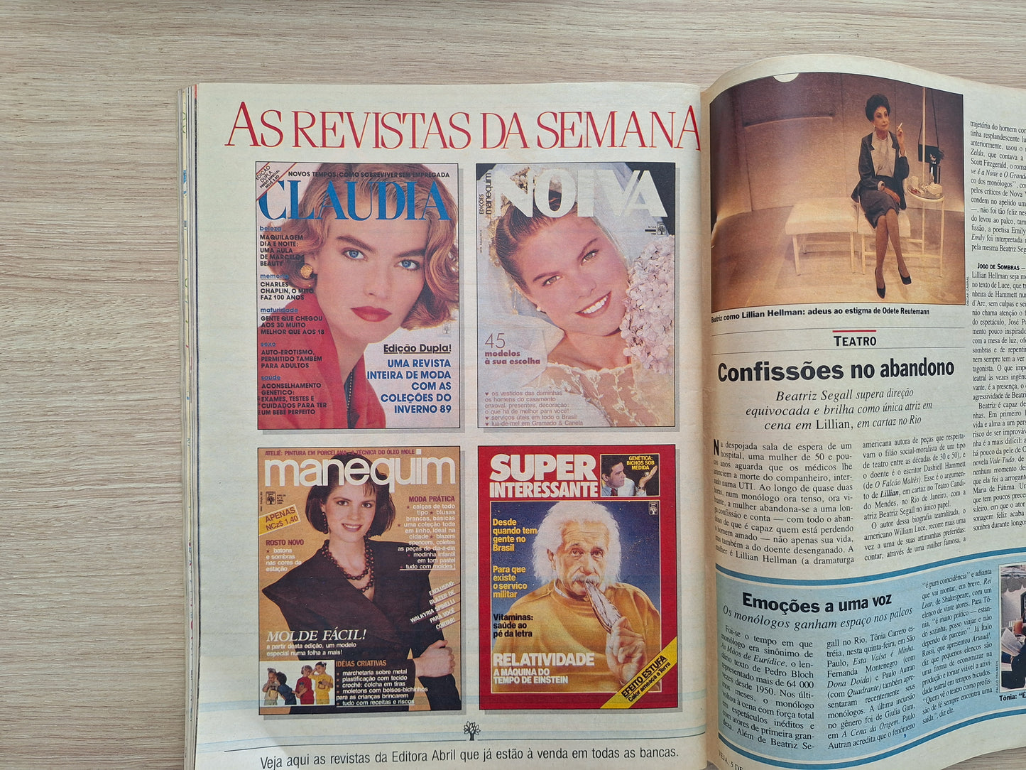 Revista Veja 1074 (1989)