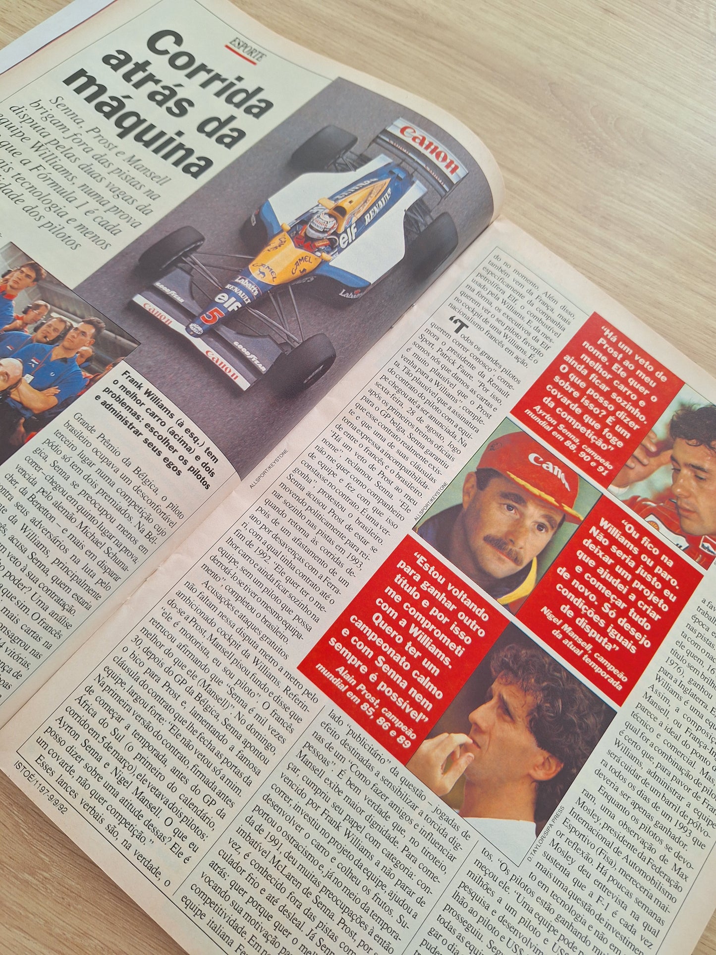 Revista Istoé 1197 (1992)