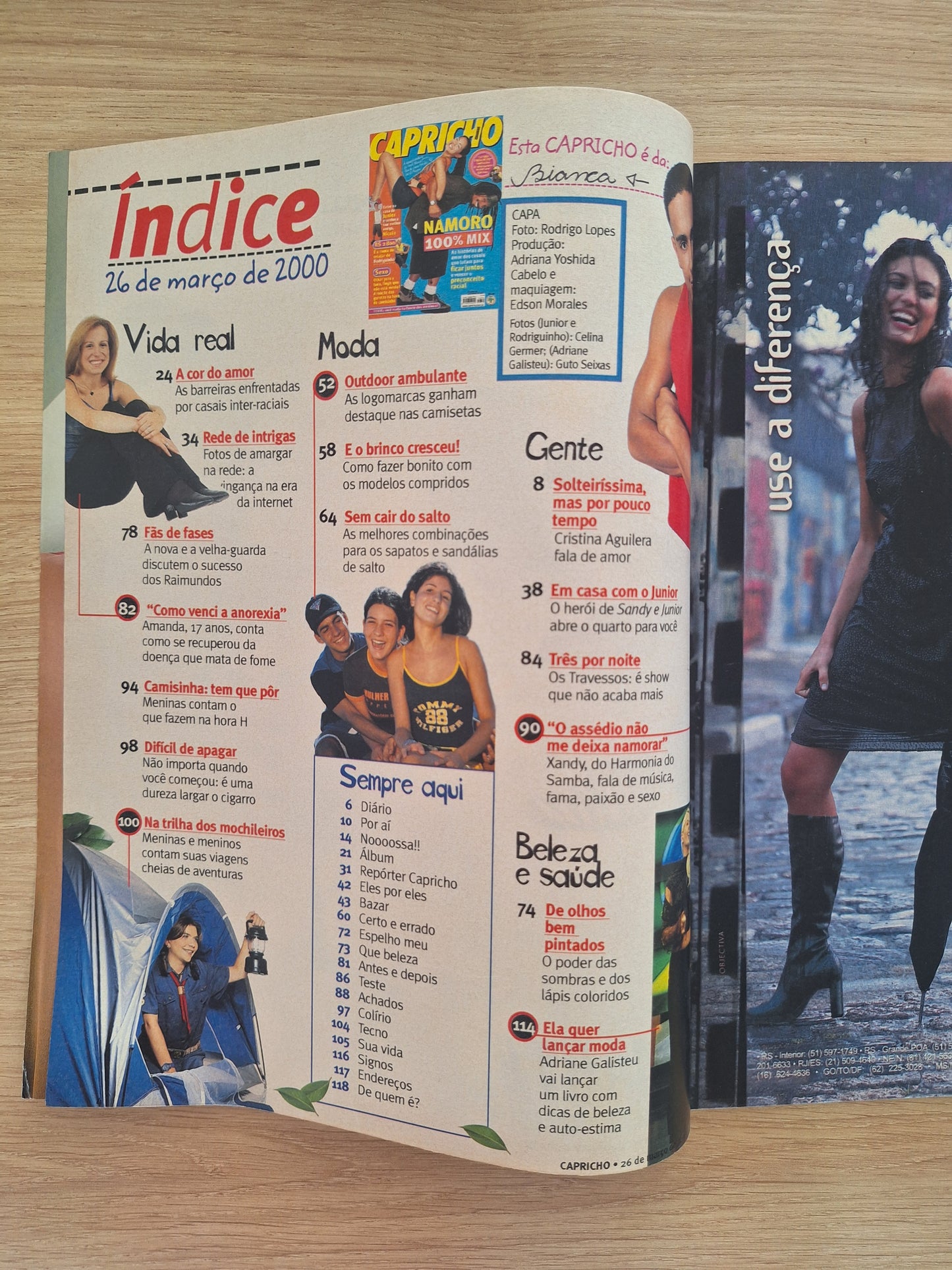 Revista Capricho 832 (2000)