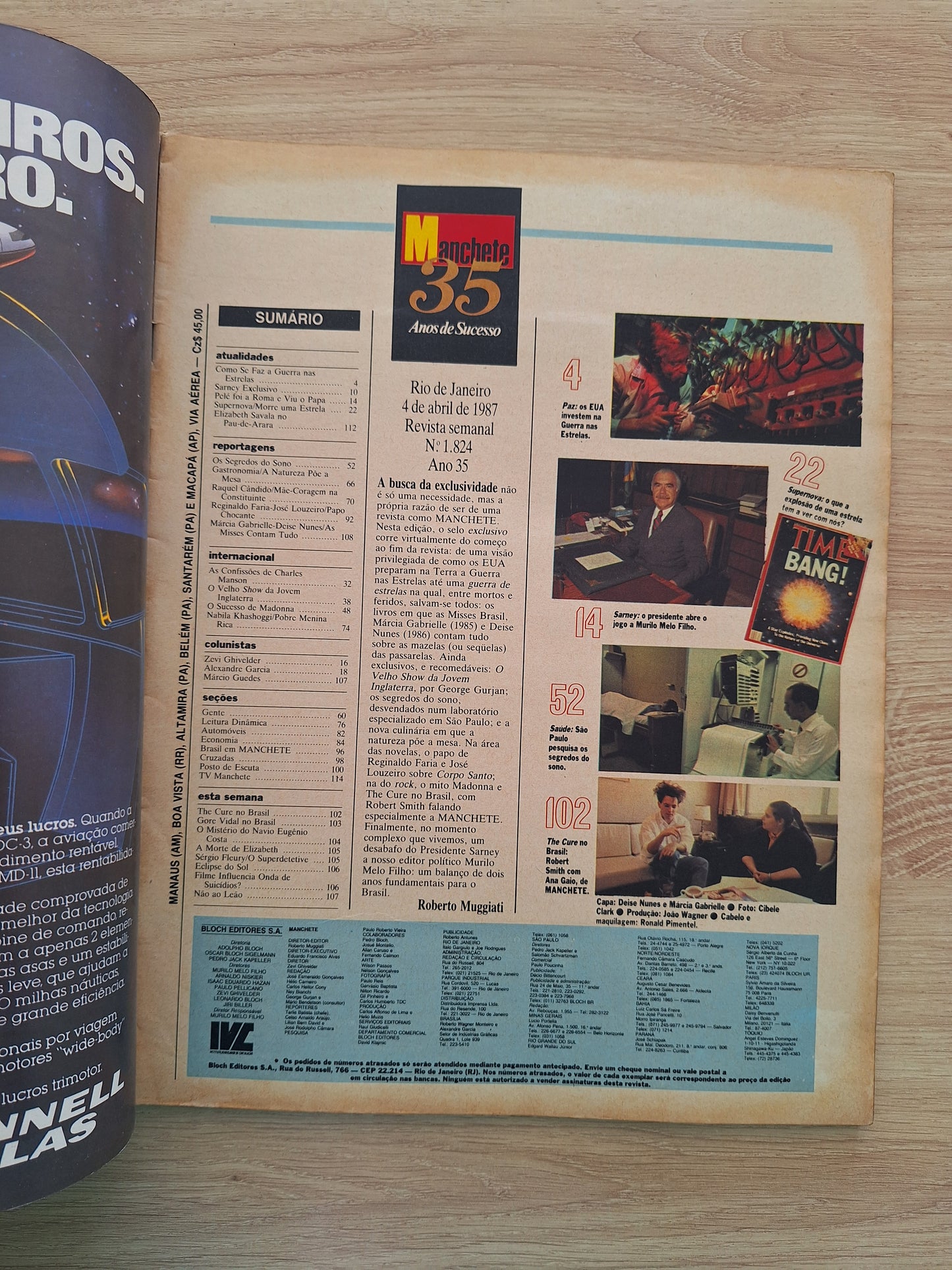 Revista Manchete 1824 (1987)