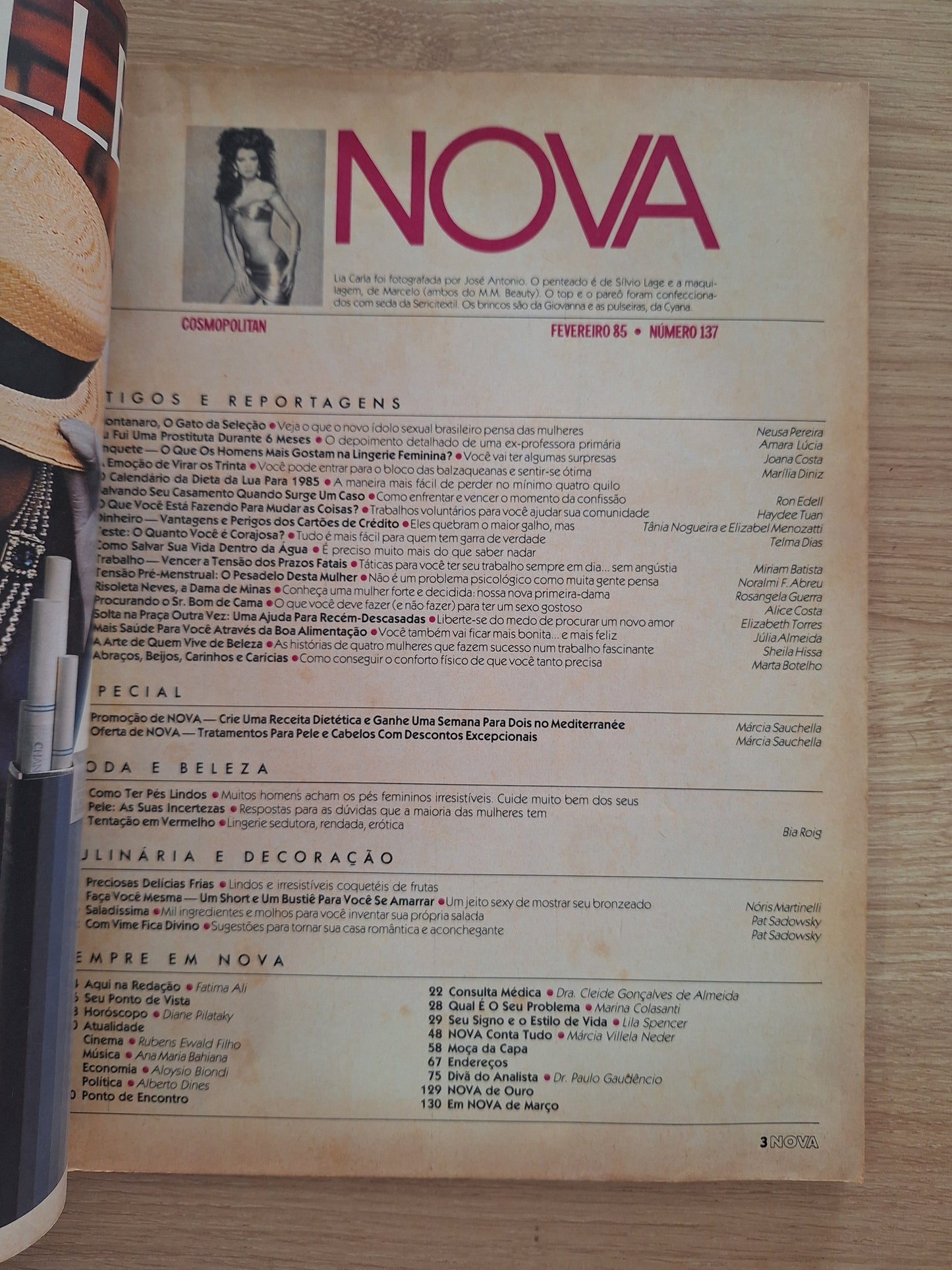 Revista Nova Cosmopolitan 137 (1985)