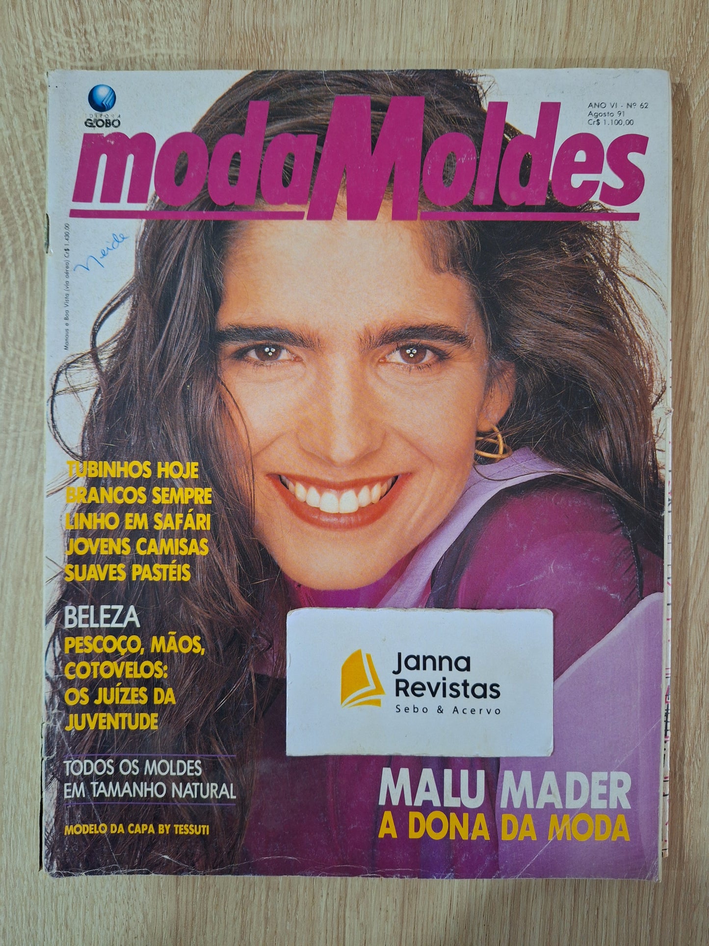 Revista Moda Moldes 62 (1991)