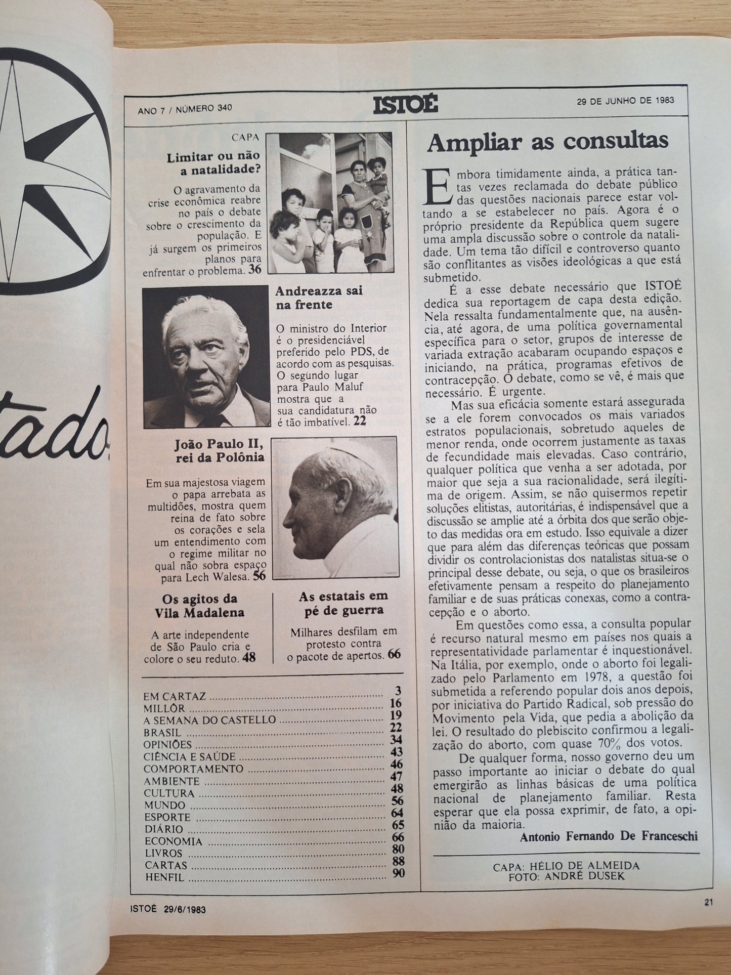 Revista Istoé 340 (1983)