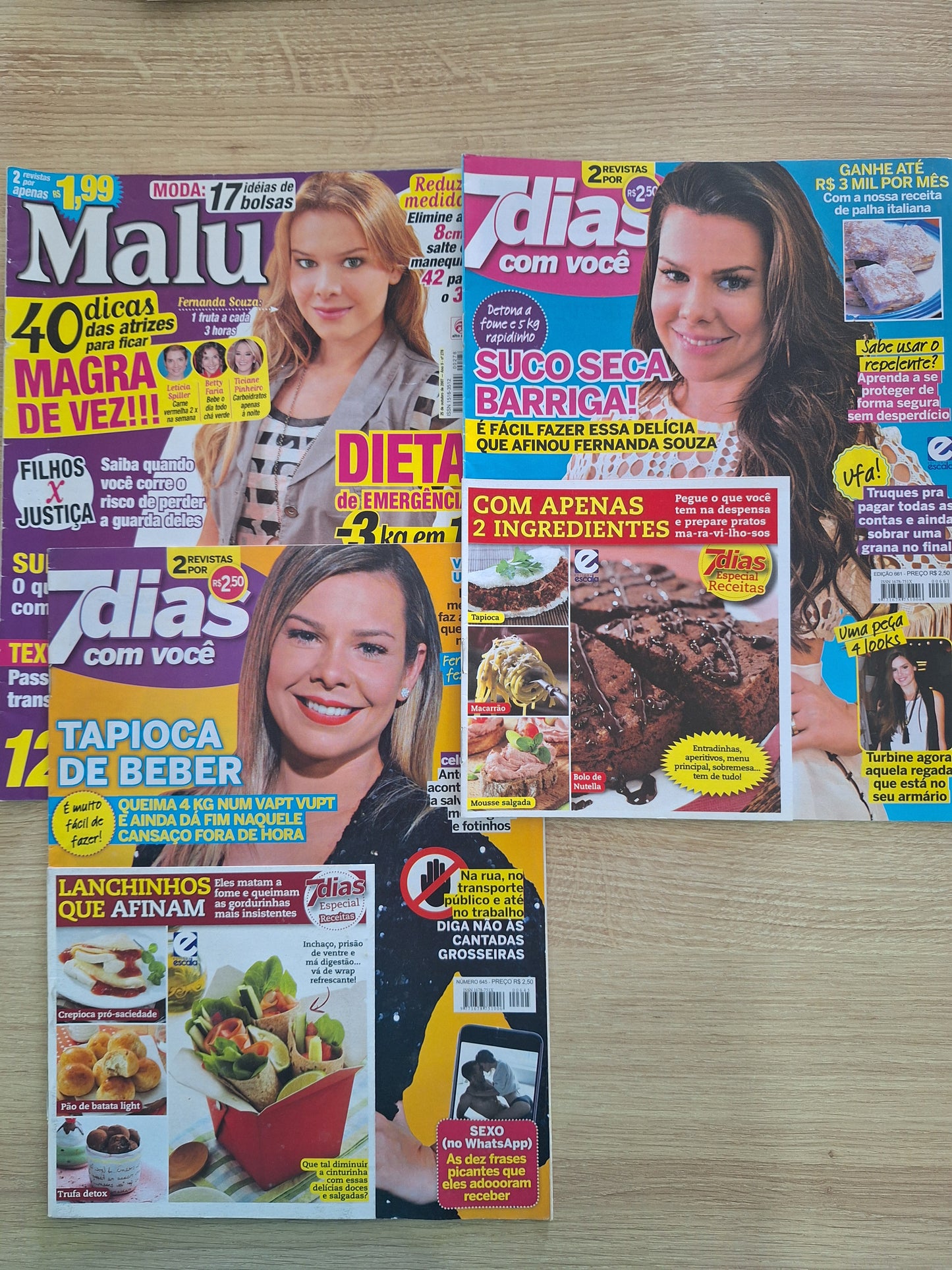 Kit Revista Fernanda Souza