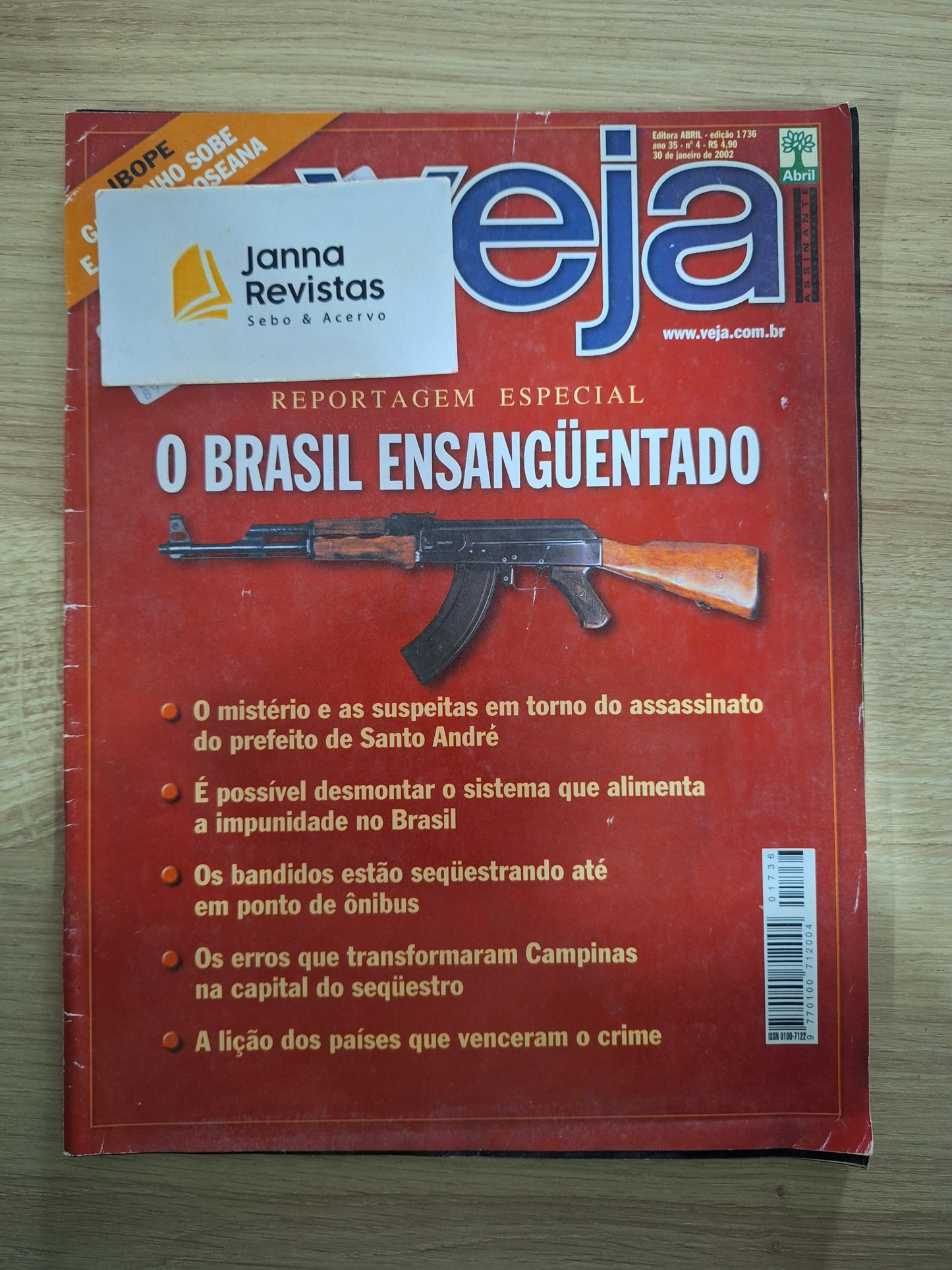 Revista Veja 1736 (2002)