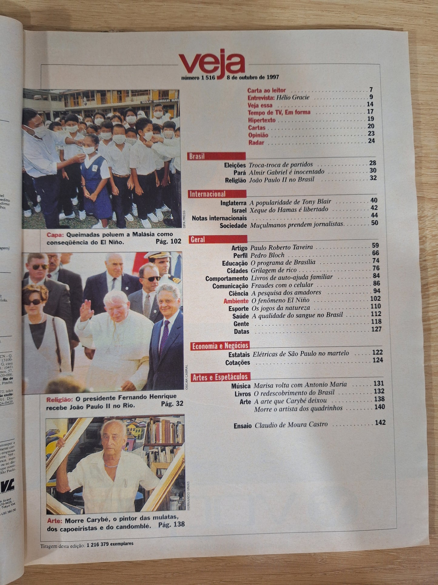 Revista Veja 1516 (1997)