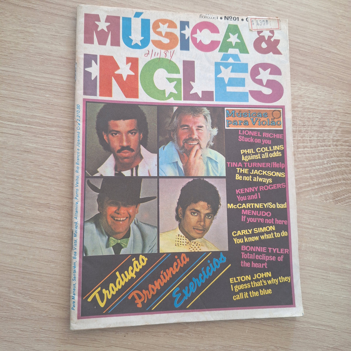 Revista Música e Inglês 01 (1984)