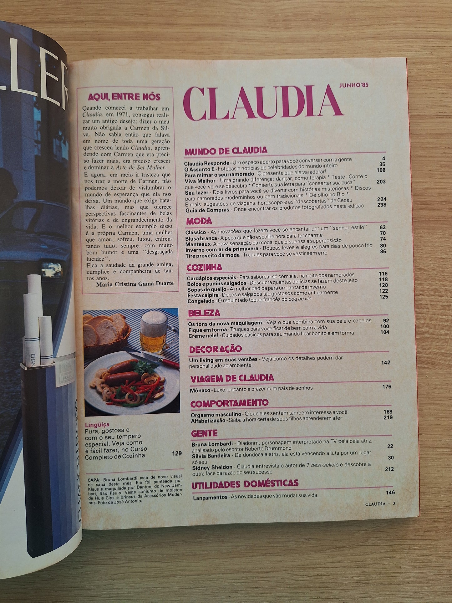 Revista Claudia Nº 285 (1985)