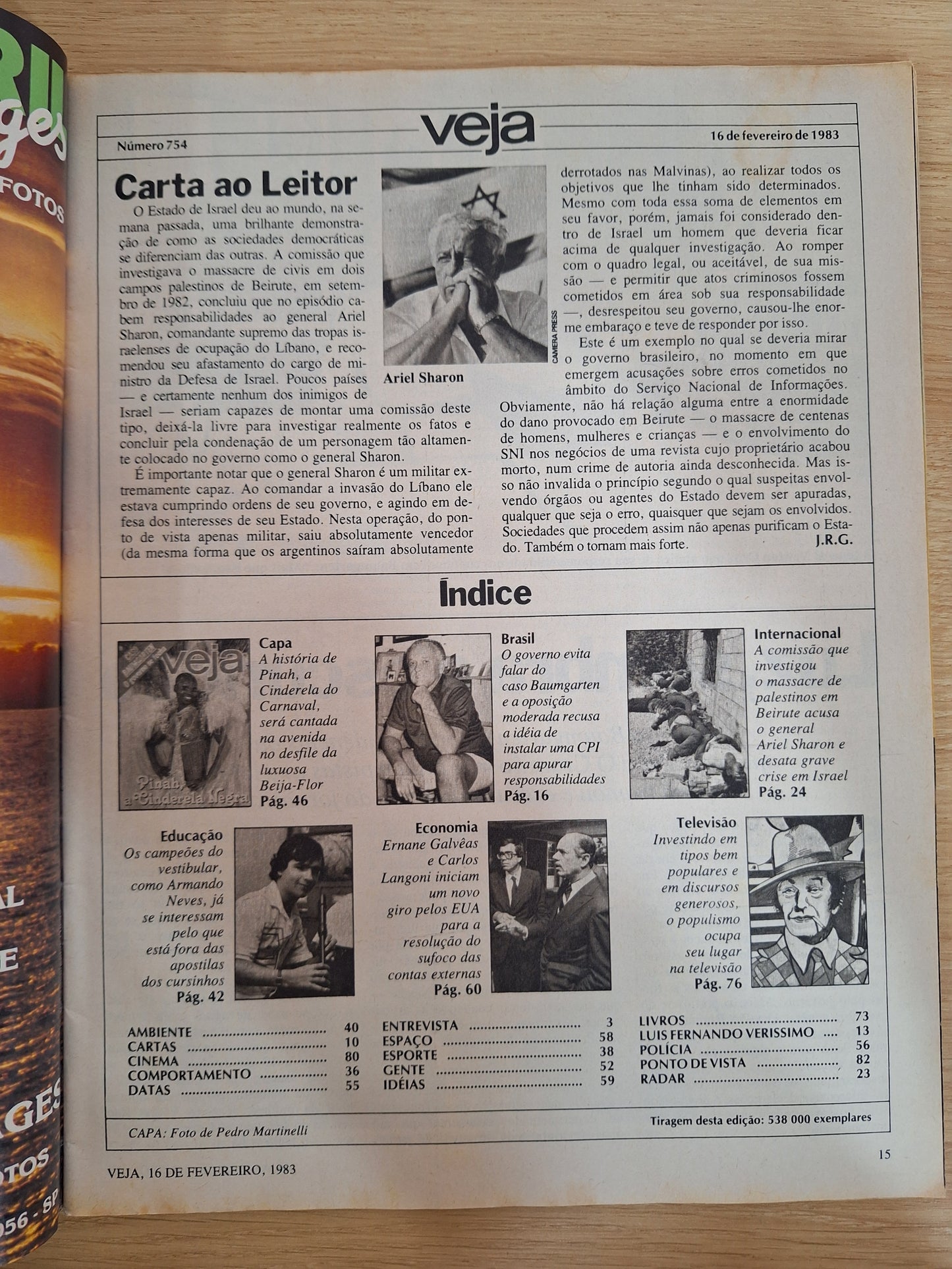 Revista Veja 754 (1983)