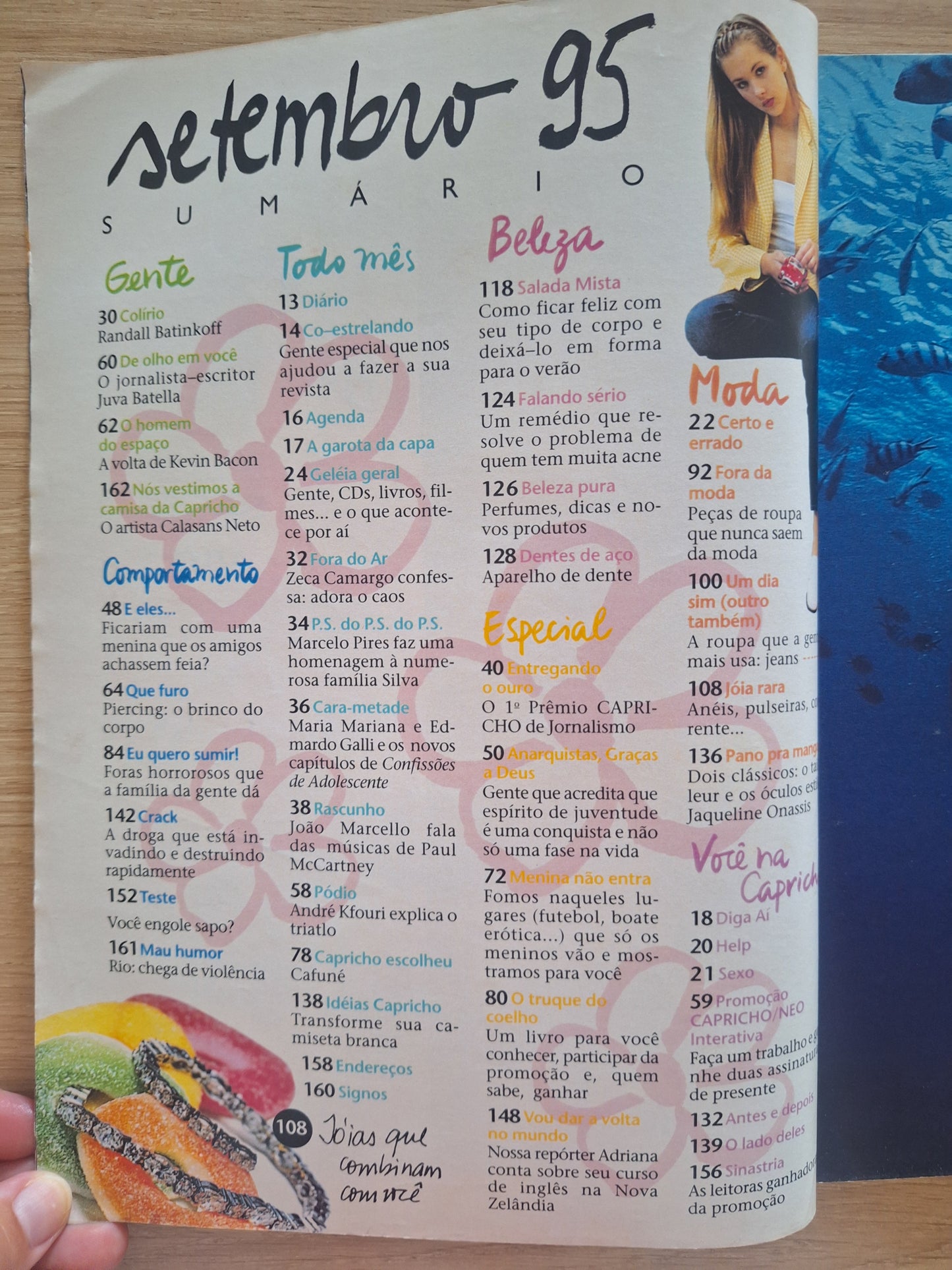 Revista Capricho 721 (1995)
