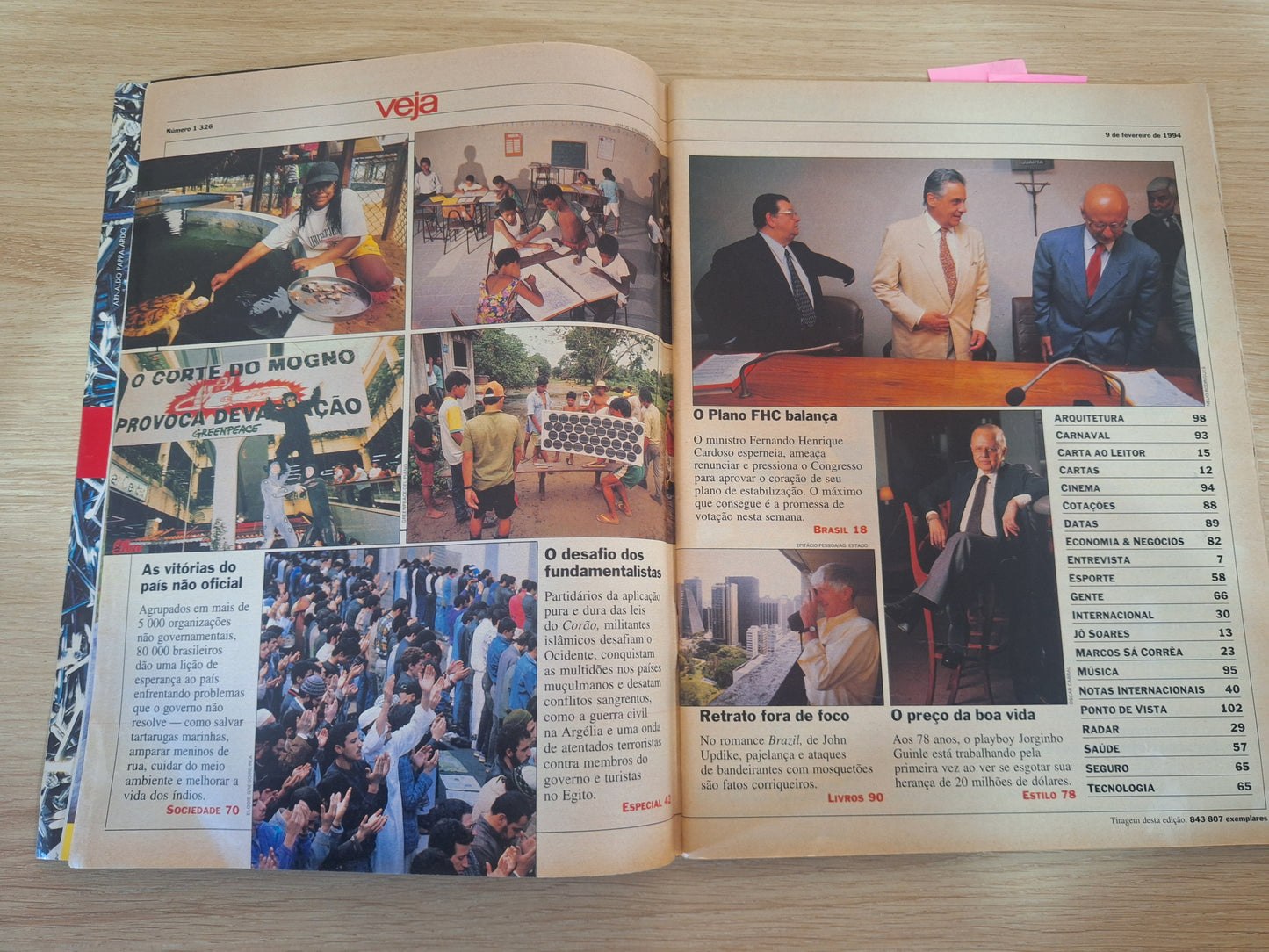 Revista Veja 1326 (1994)