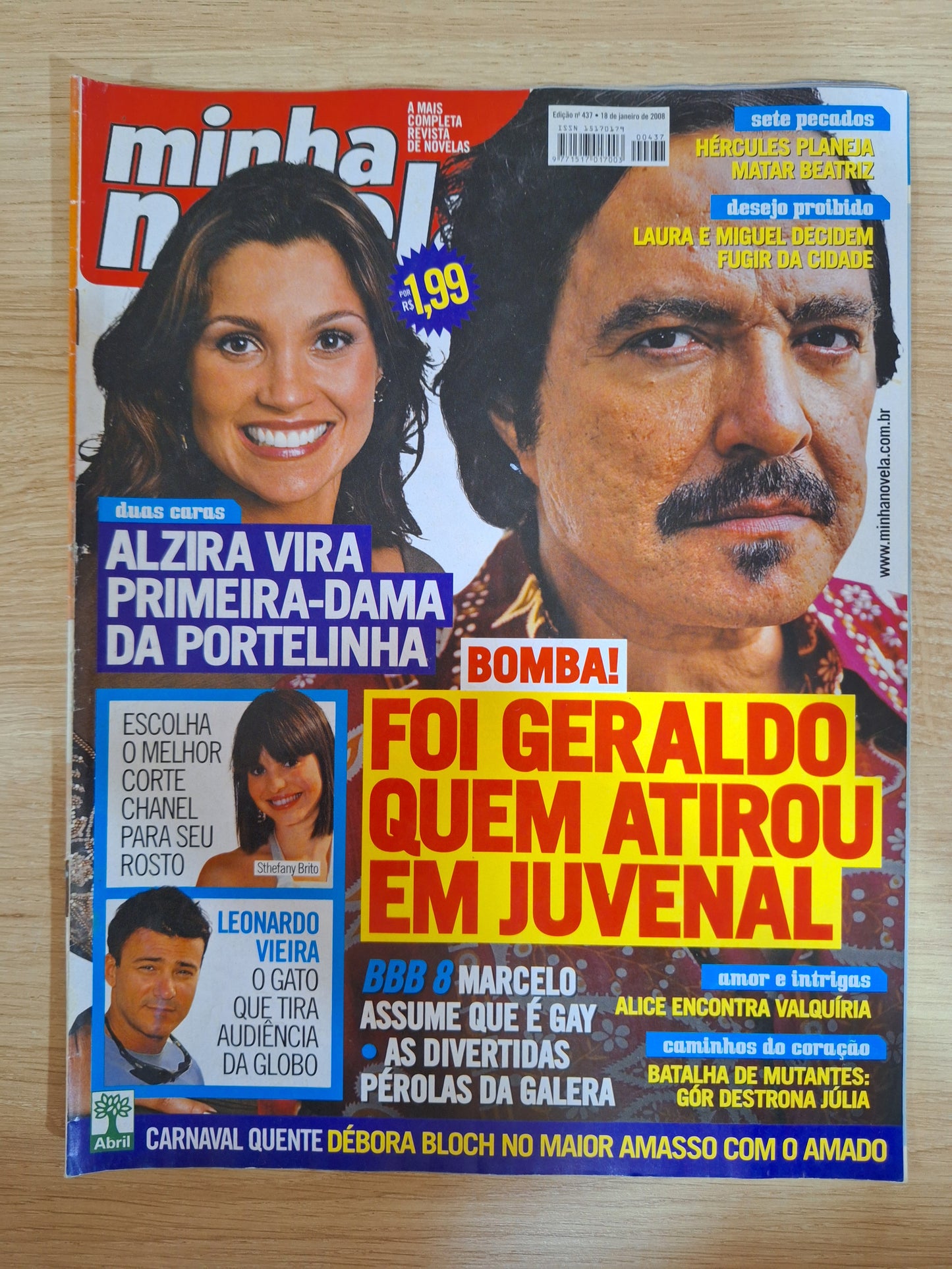 Revista Minha Novela 437 (2008)