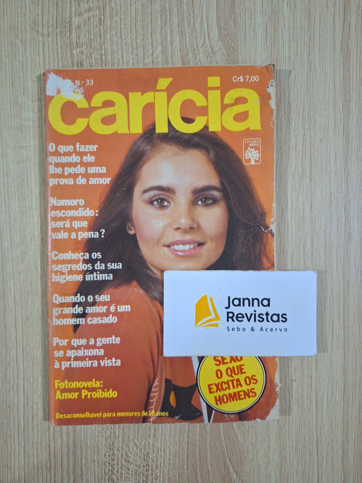 Revista Carícia Nº 33 (1977)