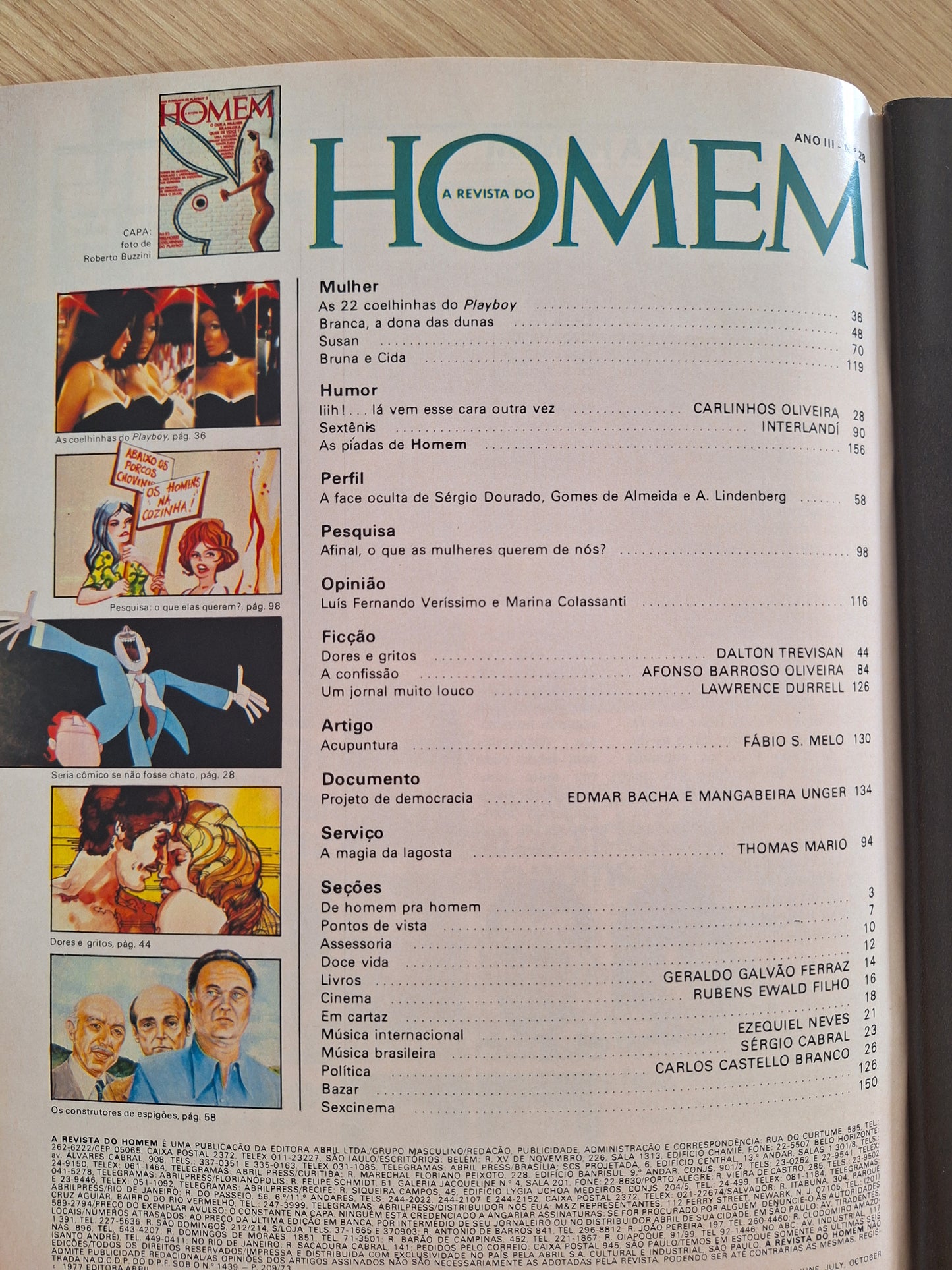 Revista Homem 28 (1977)