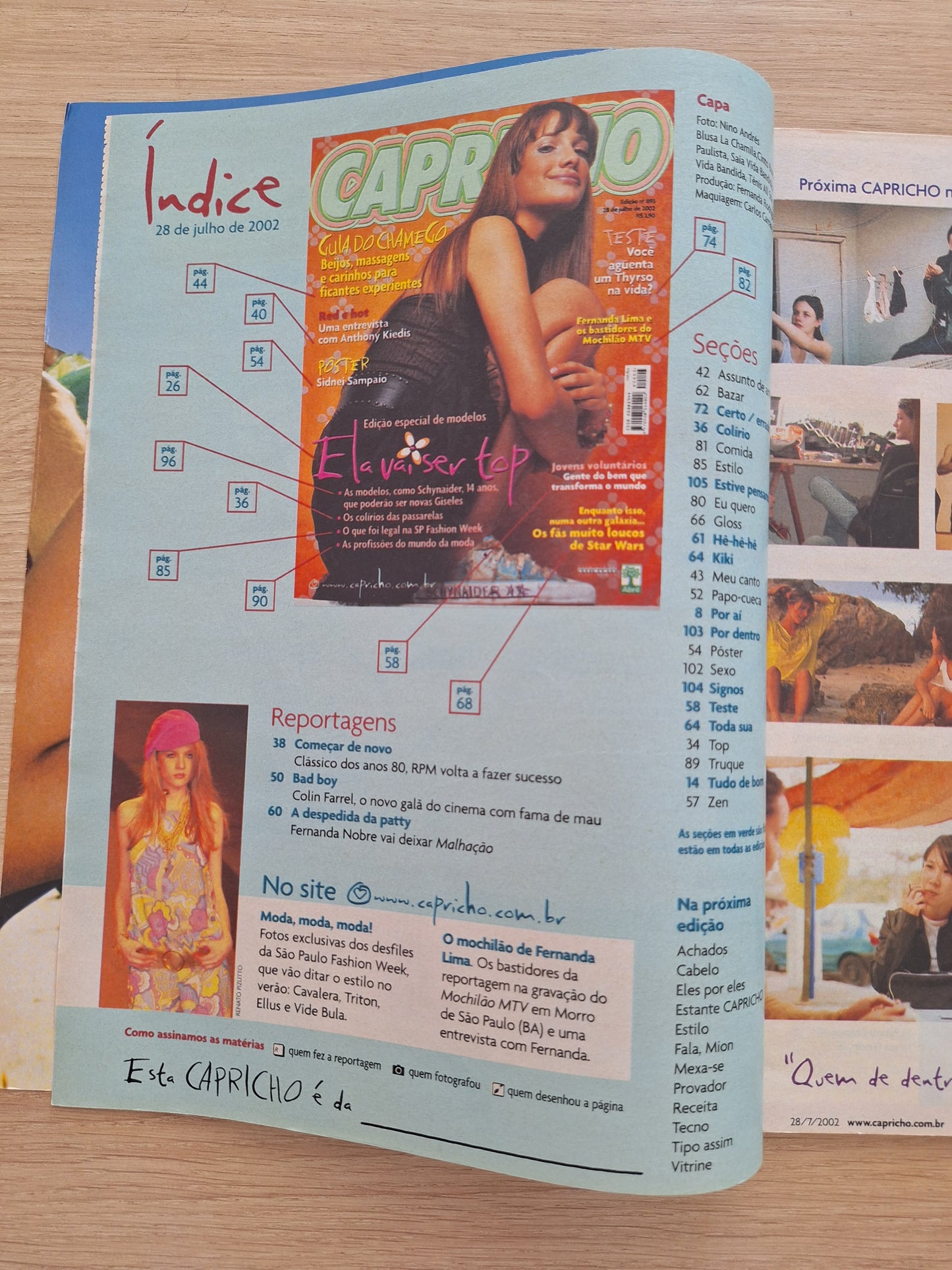 Revista Capricho 893 (2002)