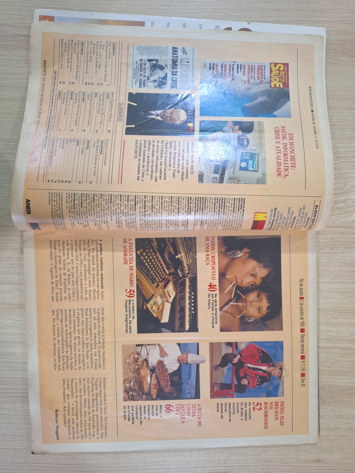 Revista Manchete 2165 (1993)