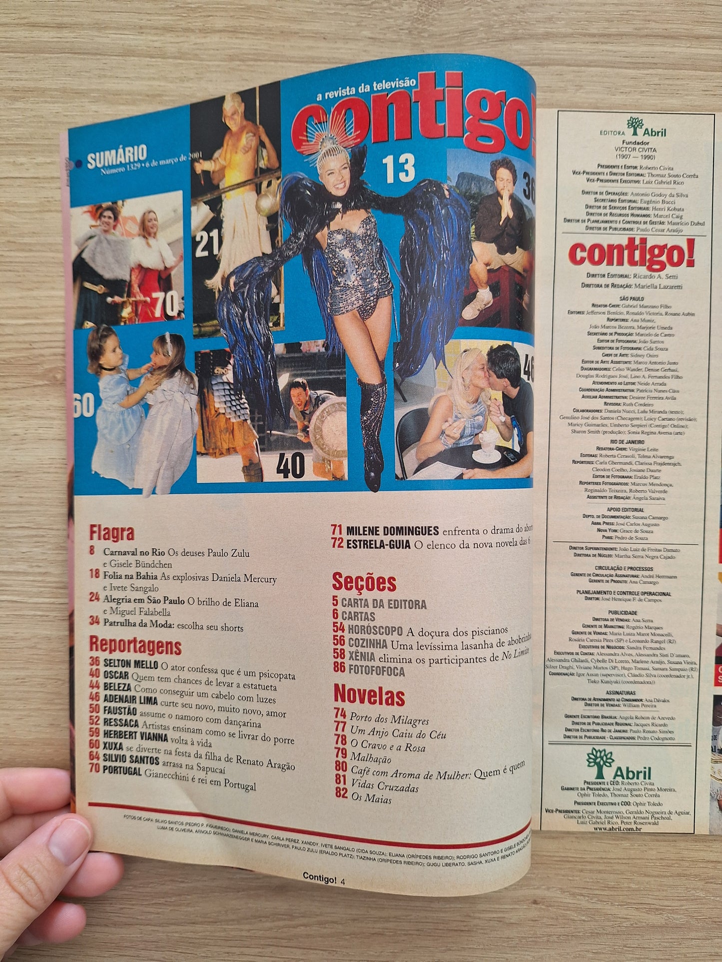 Revista Contigo 1329 (2001)